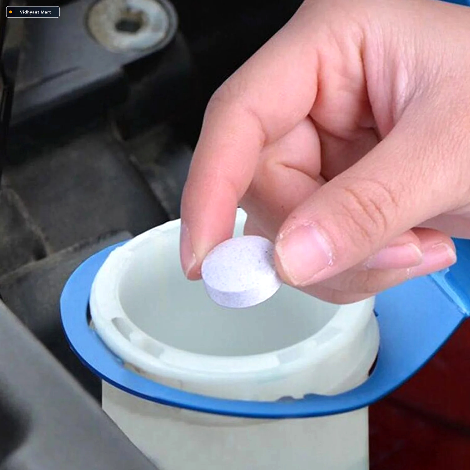 Vidhyant Mart Car Windshield Cleaner Tablets Effective Water Rep 3