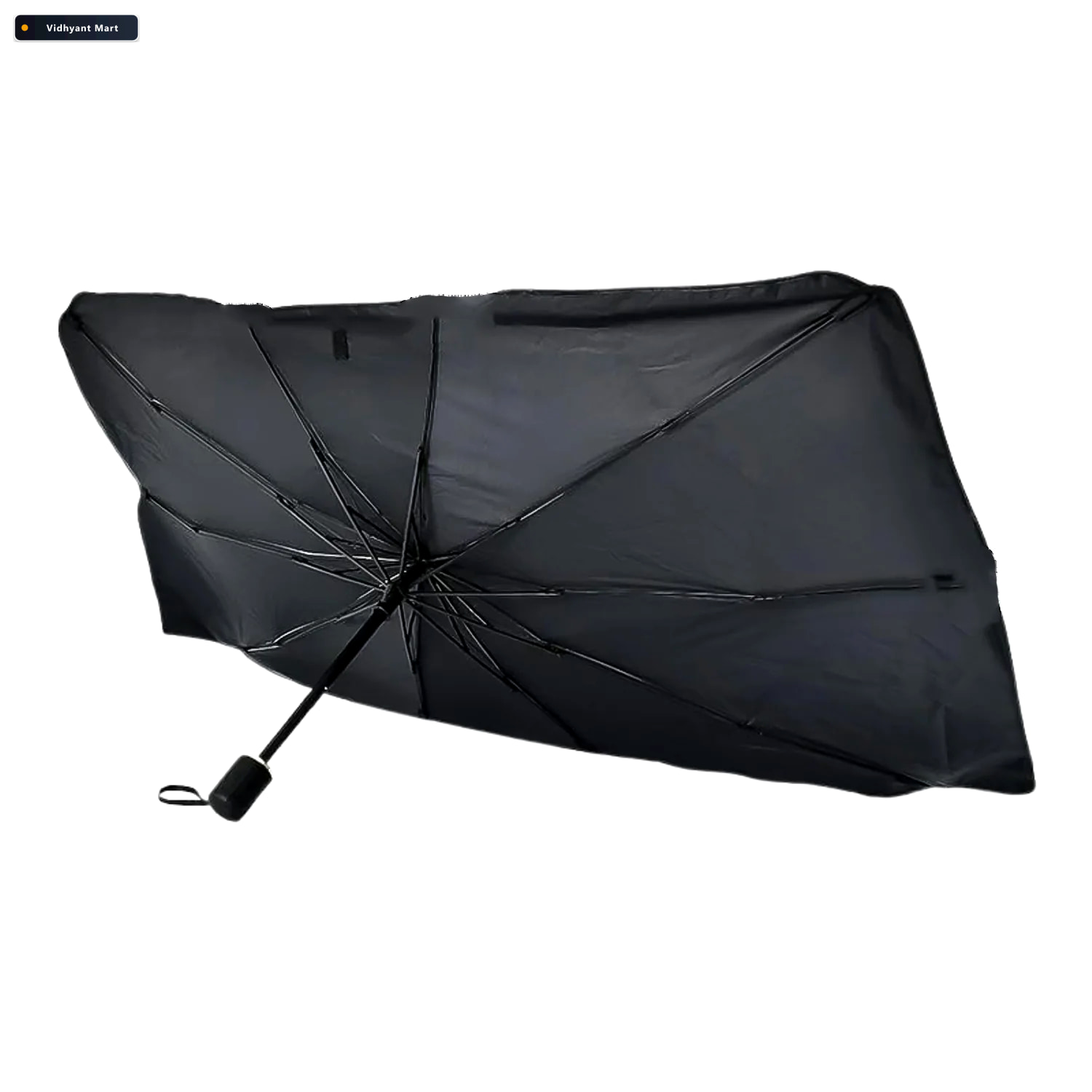 Vidhyant Mart Car Windshield Sun Shade Foldable Uv Protector Vel 4