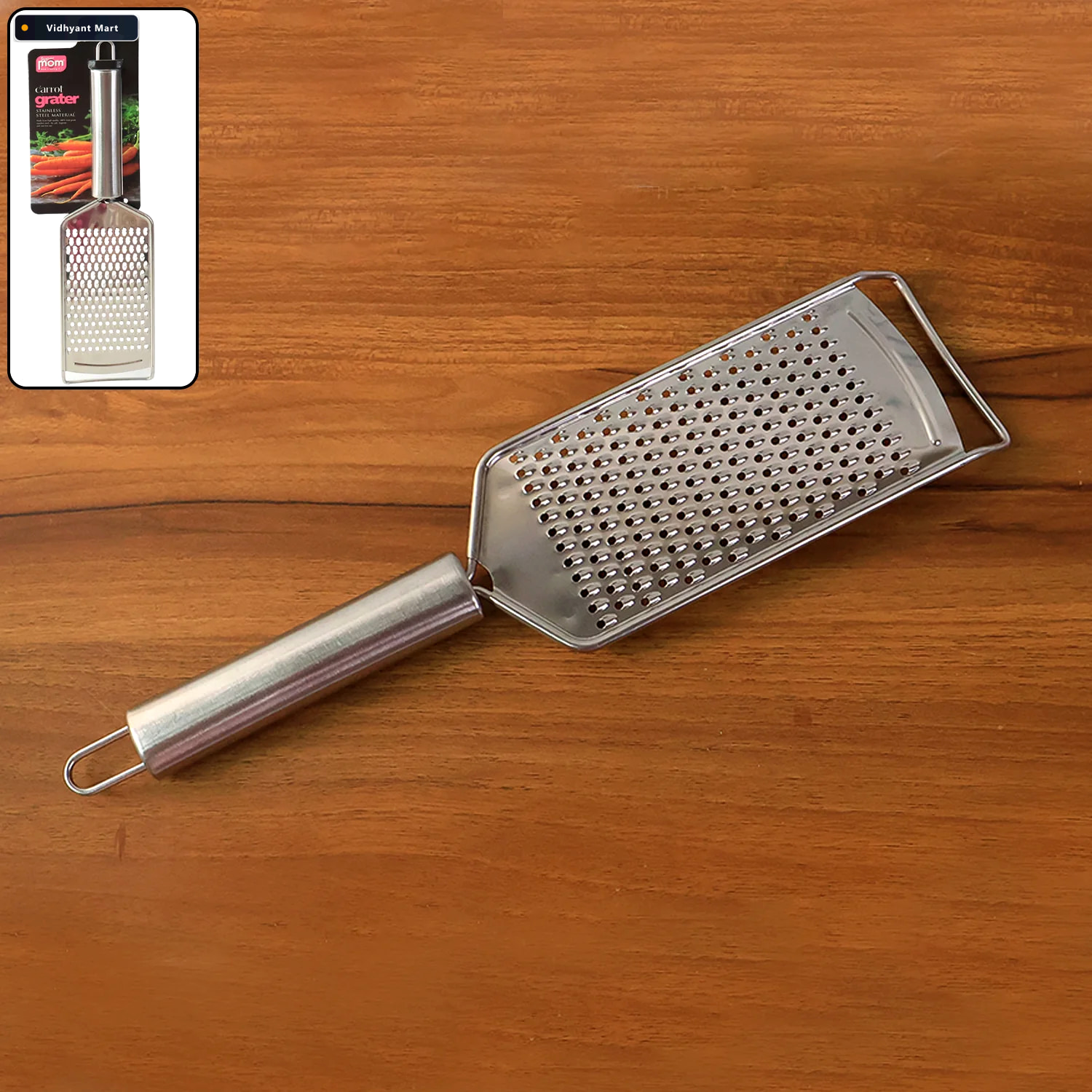 Vidhyant Mart Carrot Grater Durable Stainless Steel Kitchen Shre 1