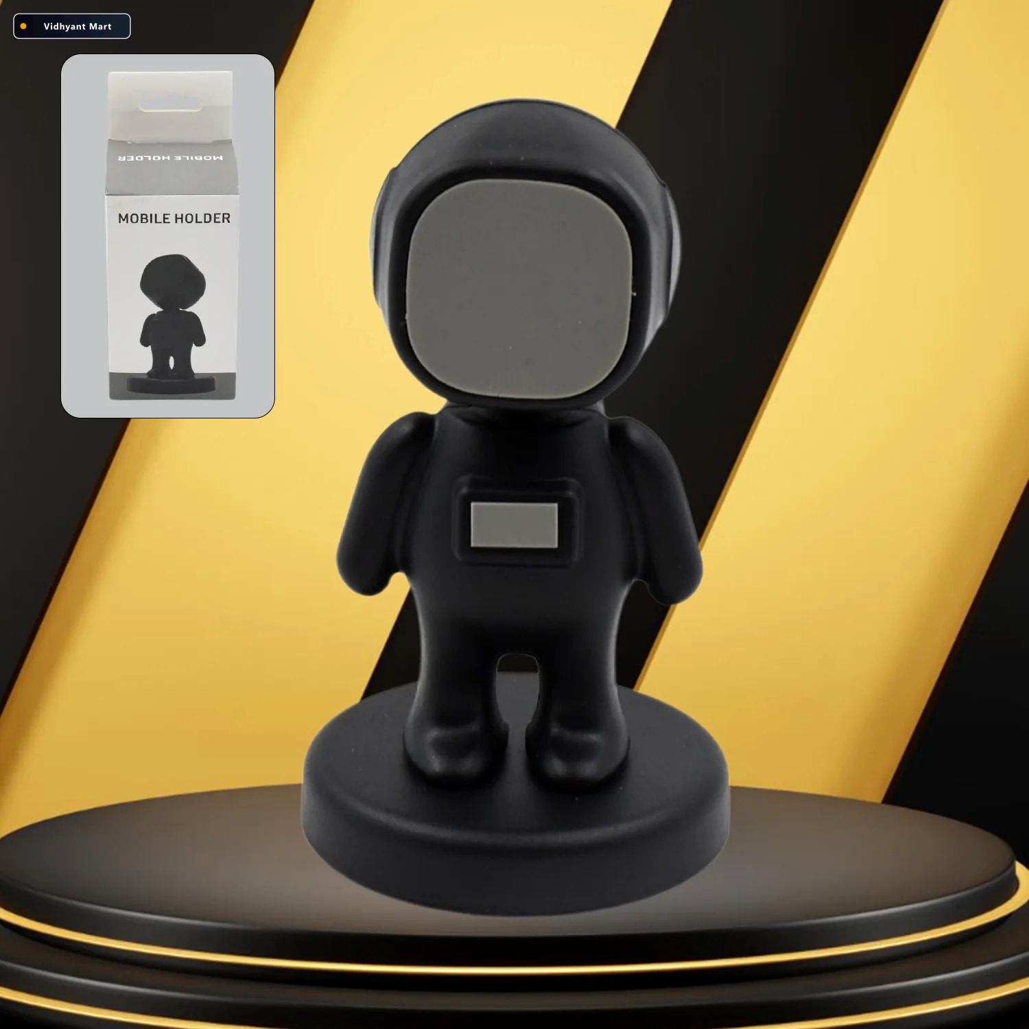 Vidhyant Mart Cartoon Astronaut Magnetic Phone Holder 360 Rotati 2