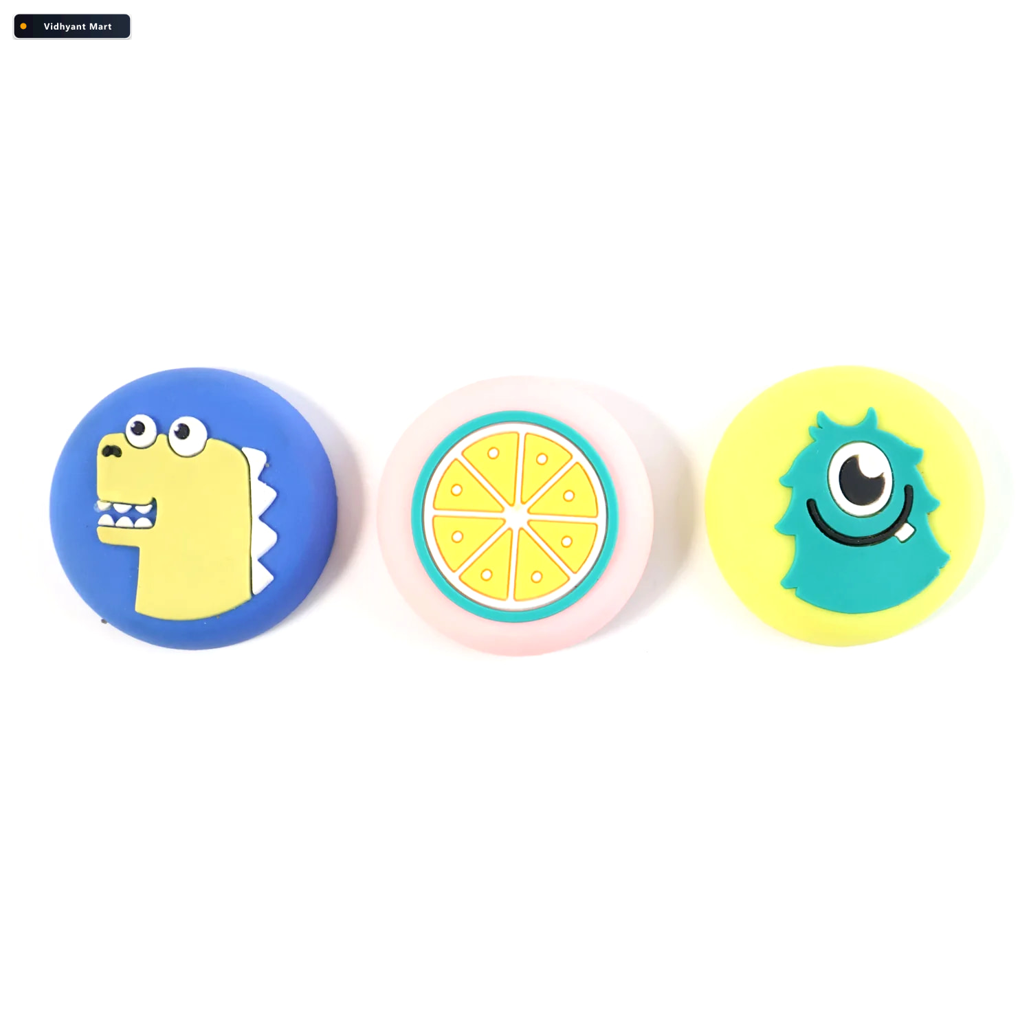 Vidhyant Mart Cartoon Fruit Wall Door Stopper Soft Cushioned Bum 4