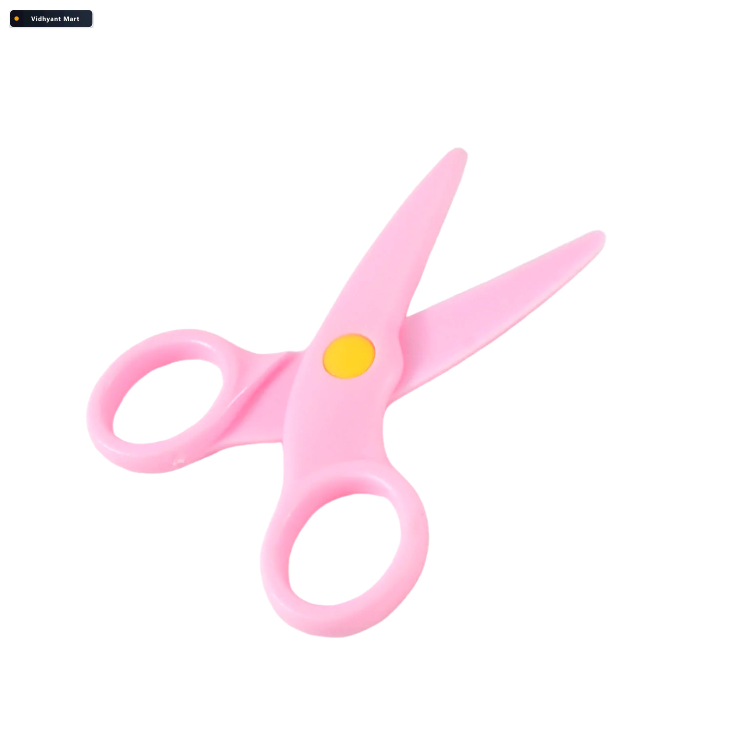 Vidhyant Mart Child Safe Plastic Scissors Set For Creative Toddl 4