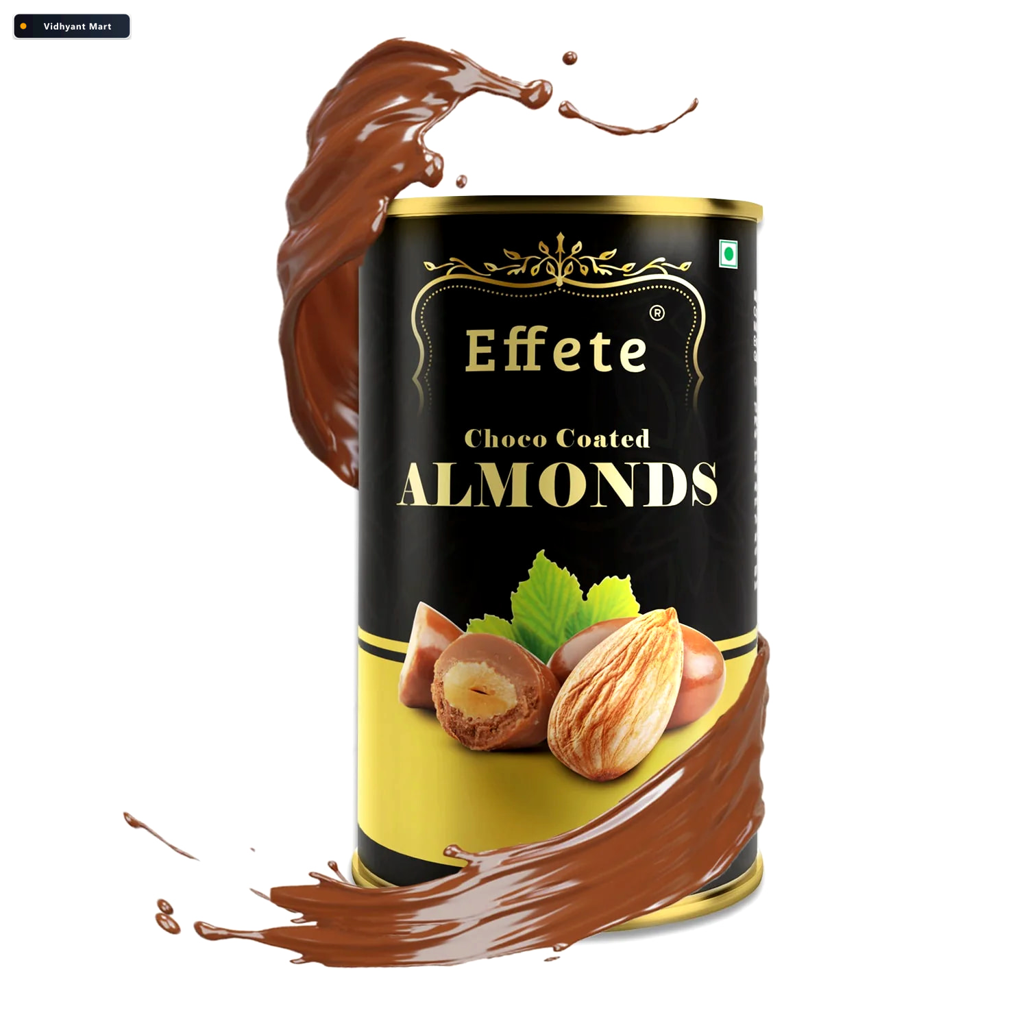 Vidhyant Mart Chocolate Coated Almonds Crunchy Delicious Premium 5