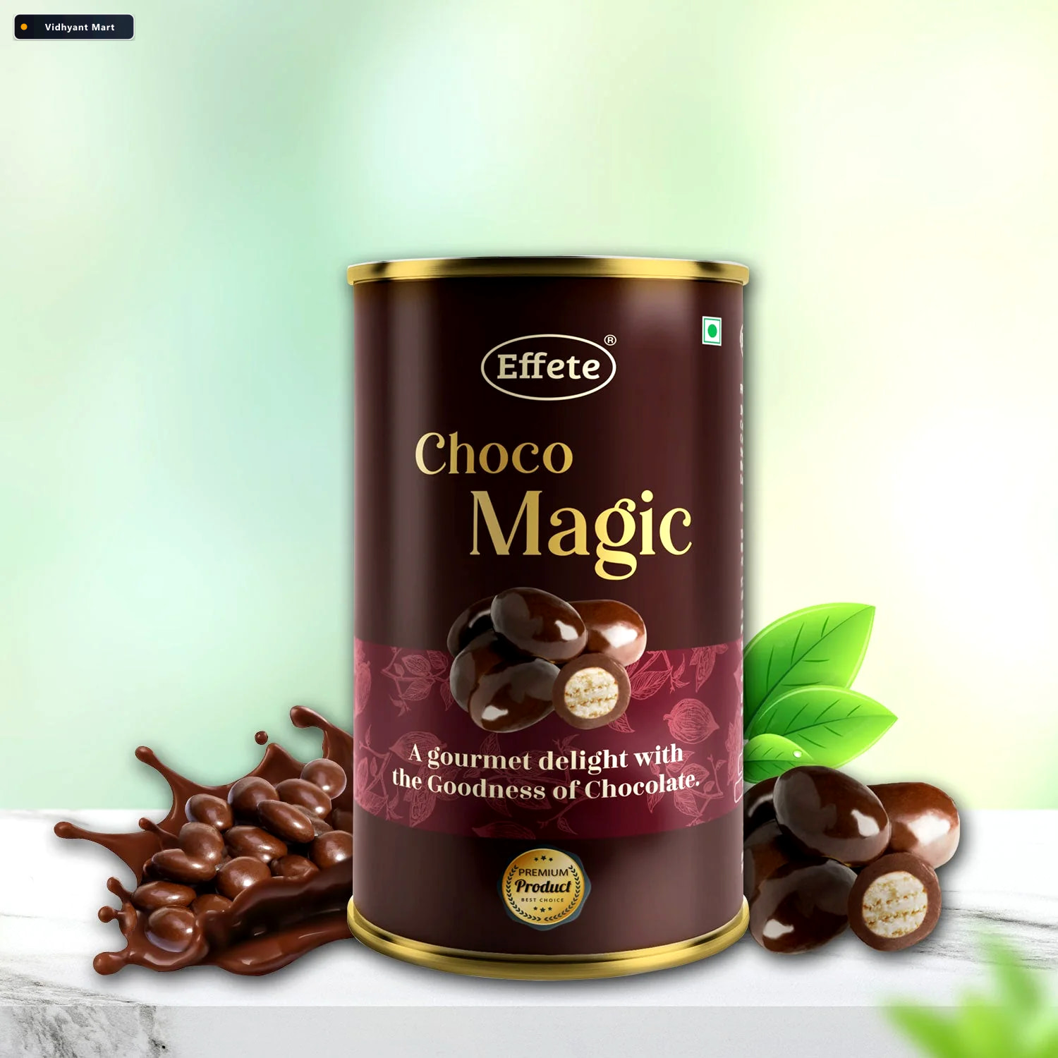 Vidhyant Mart Chocolate Coated Almonds Premium Festive Gift Pack 1