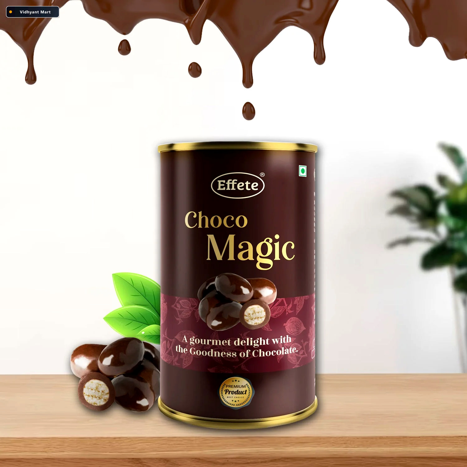 Vidhyant Mart Chocolate Coated Almonds Premium Festive Gift Pack 2