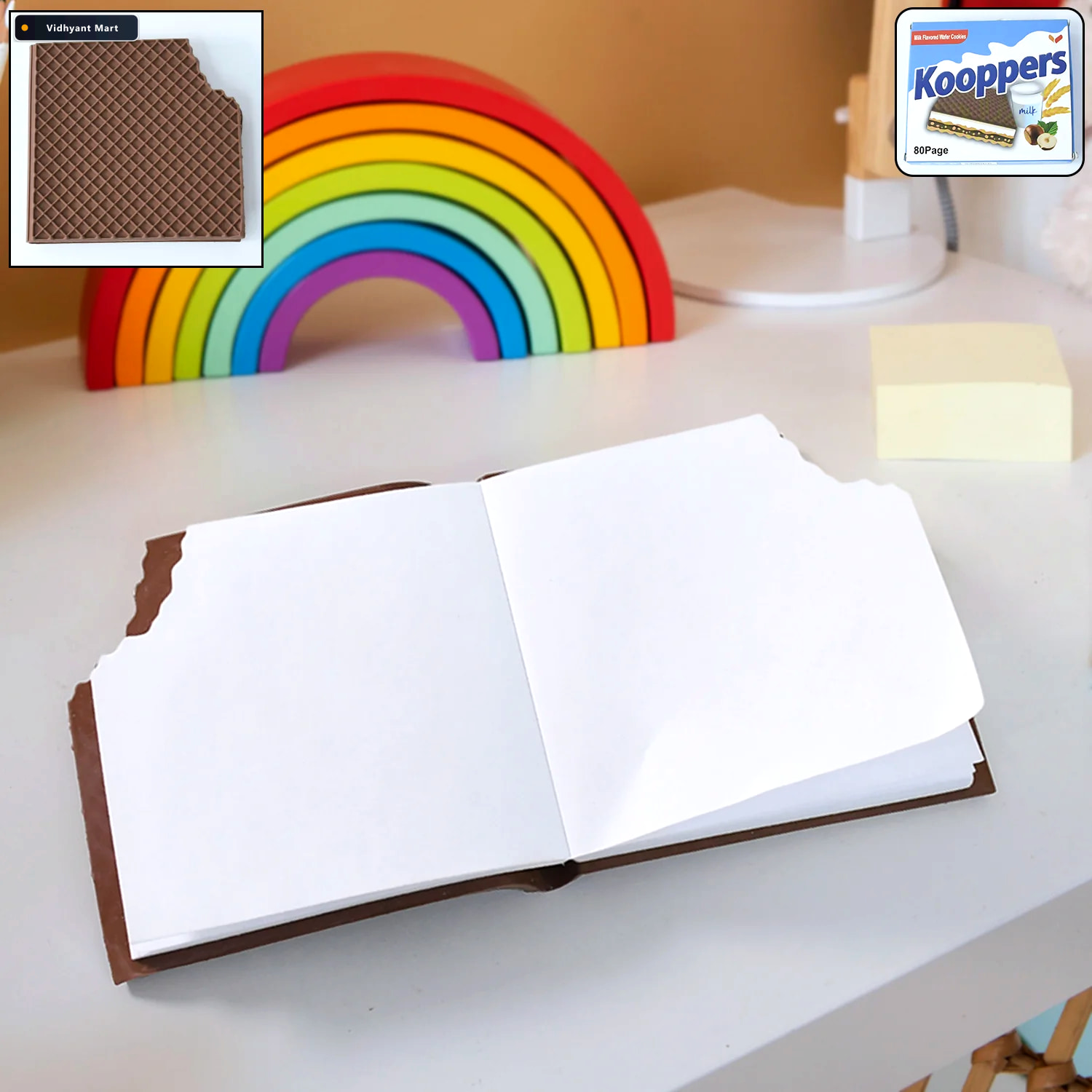 Vidhyant Mart Chocolate Diary Notebook Scented Writing Book For 2