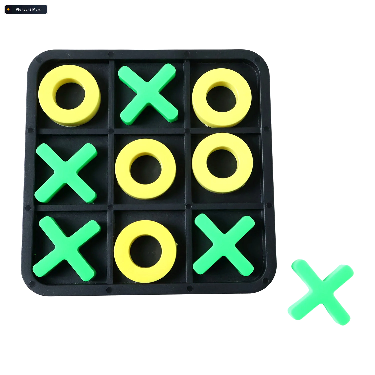 Vidhyant Mart Classic Tic Tac Toe Board Game Fun Educational Set 4