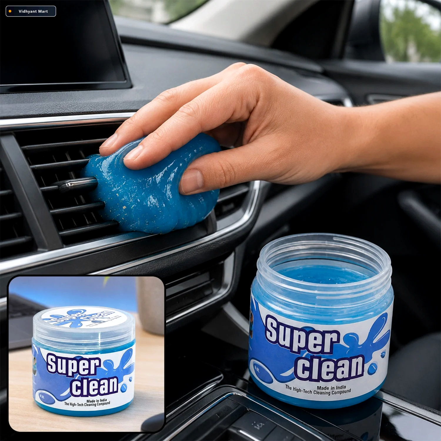Vidhyant Mart Cleaning Gel Multi Surface Dust Dirt Remover Velve 1