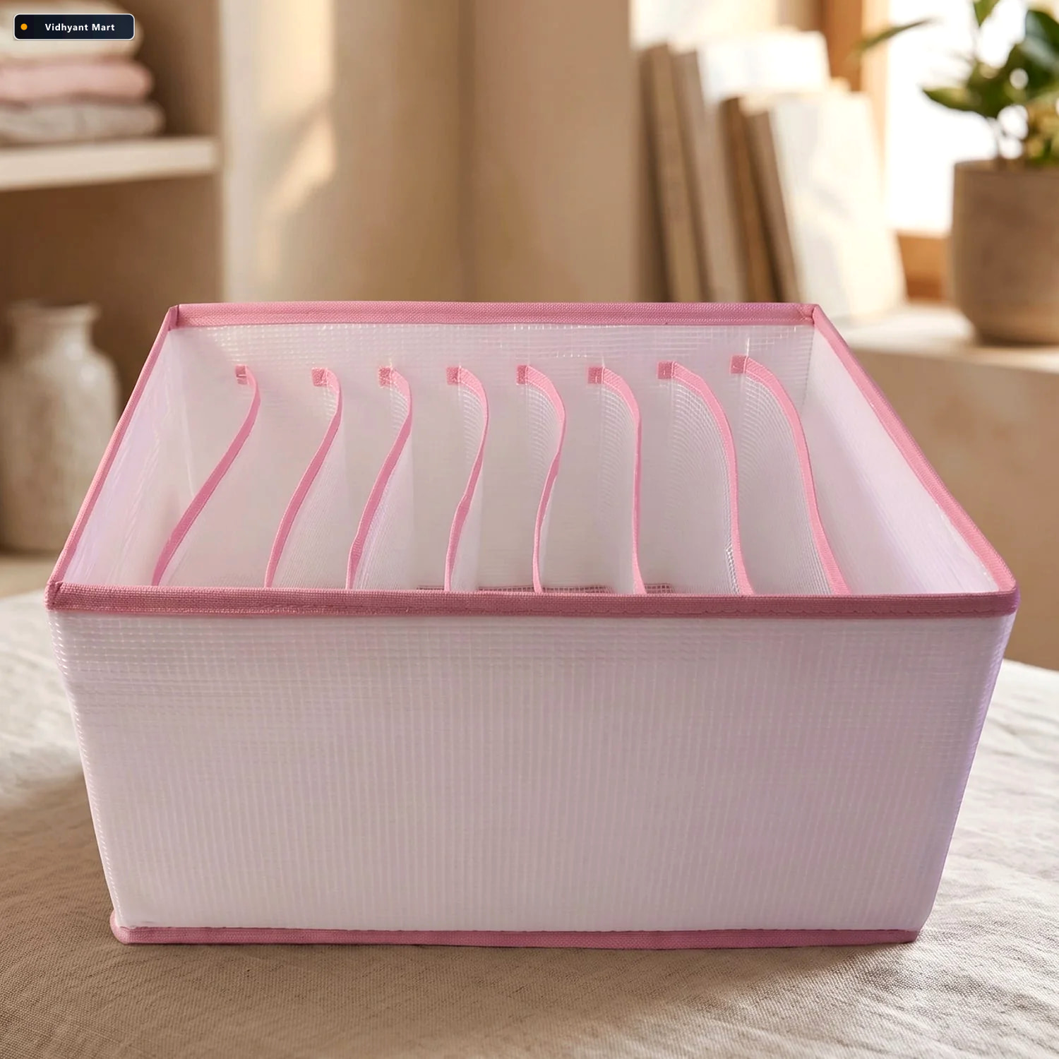 Vidhyant Mart Clothes Storage Organizer Foldable Space Saving Du 1