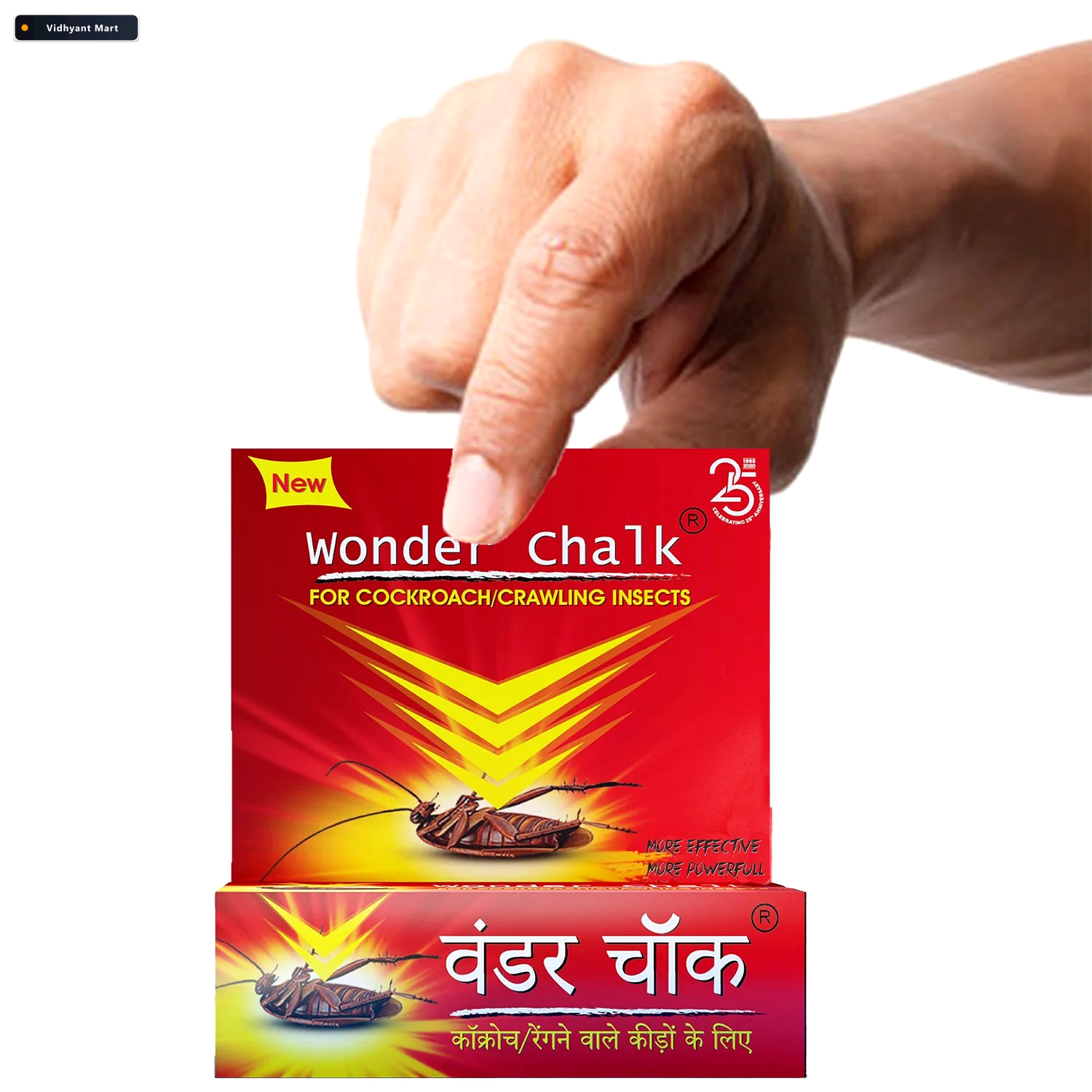 Vidhyant Mart Cockroach Repellent Chalk Effective Home Pest Cont 4