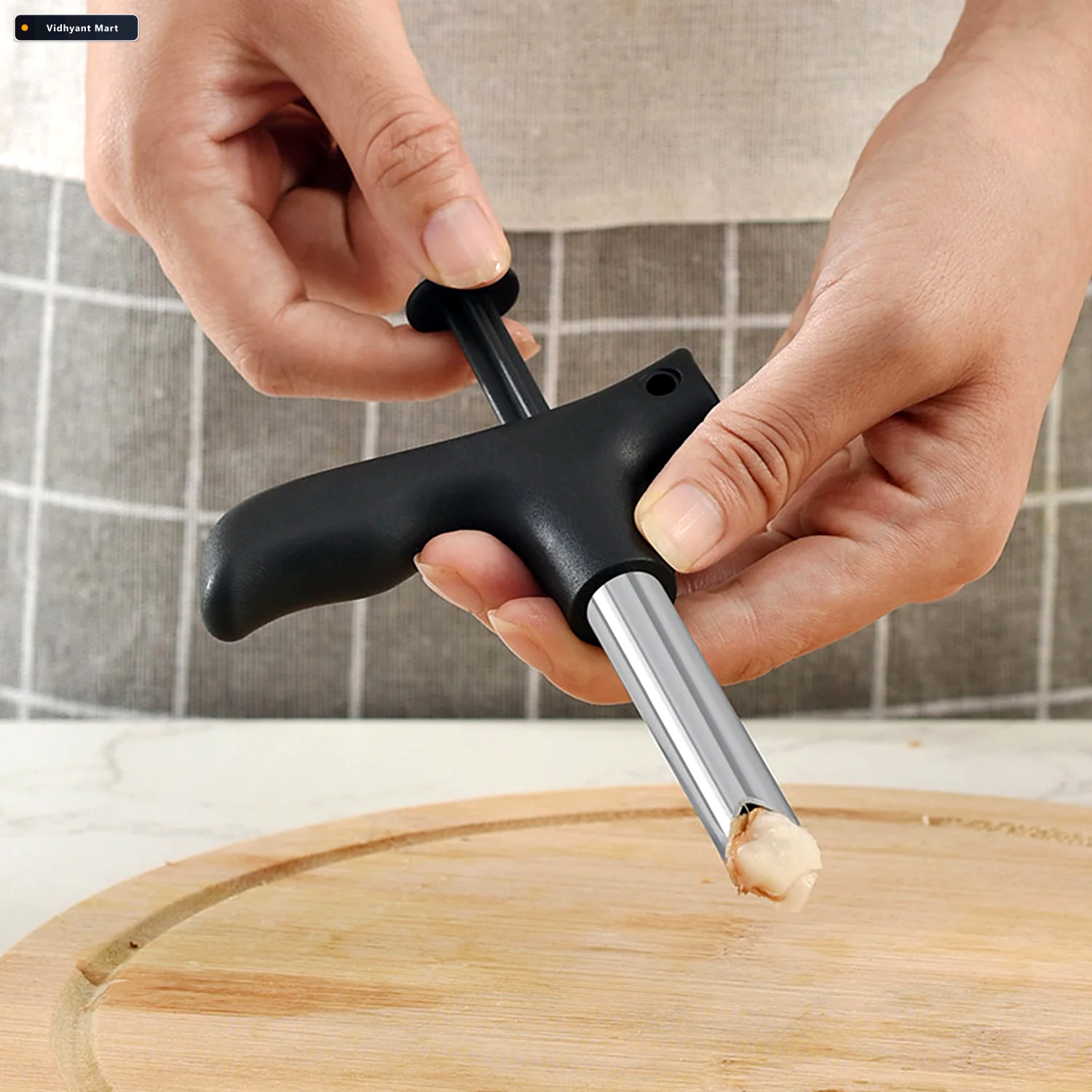 Vidhyant Mart Coconut Opener Tool Ergonomic Handle For Safe Coco 2