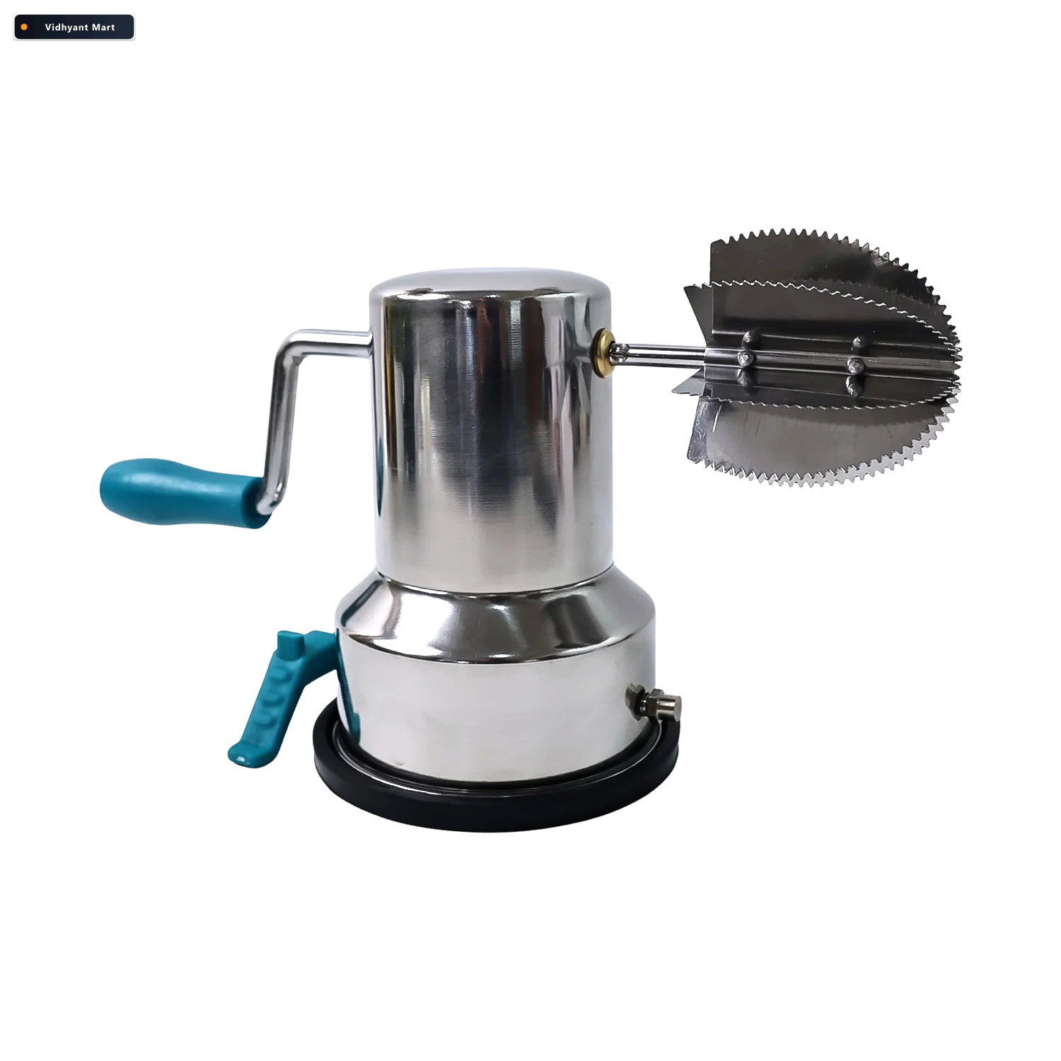 Vidhyant Mart Coconut Scraper Durable Stainless Steel With Sucti 4