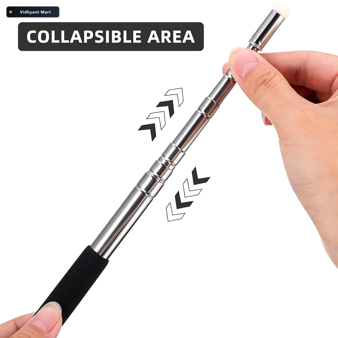 Vidhyant Mart Collapsible Self Defense Stick Portable Safety Too 2