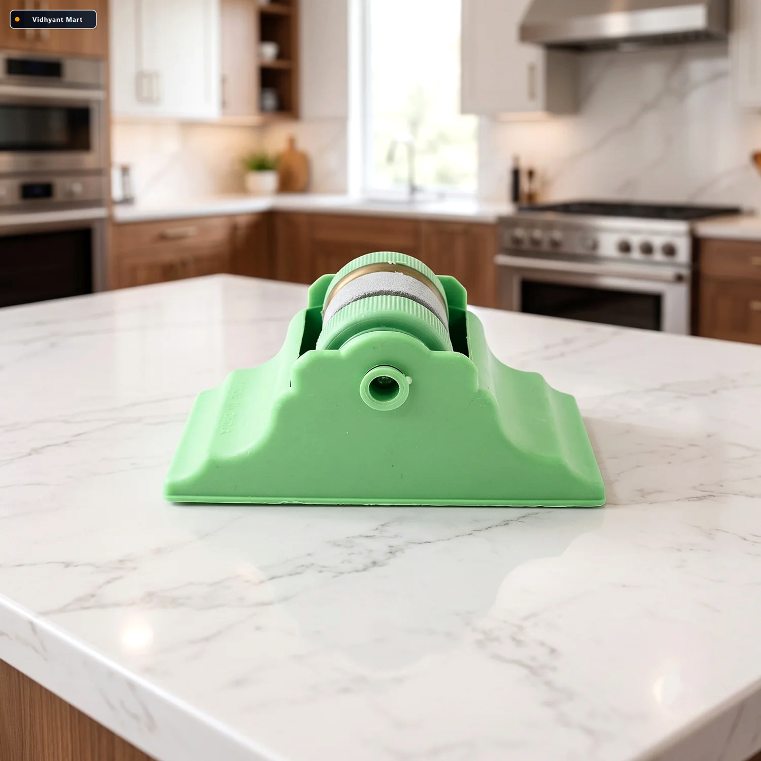 Vidhyant Mart Compact Knife Sharpener With Adhesive Base Manual 2