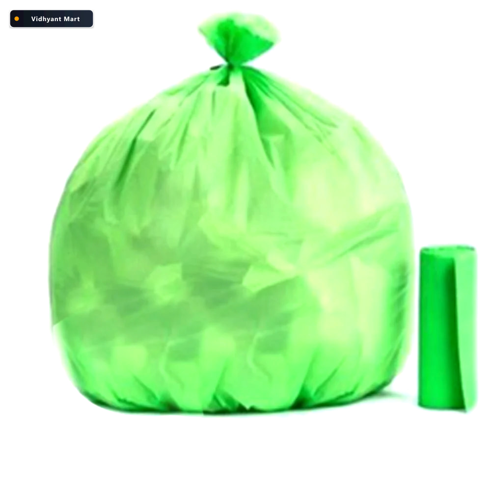 Vidhyant Mart Compostable Garbage Bags 17x19 Eco Friendly Durabl 2