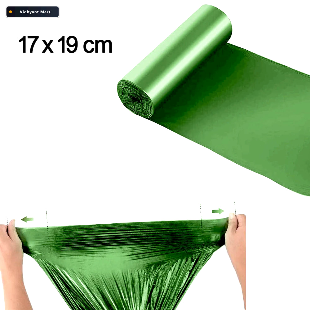 Vidhyant Mart Compostable Garbage Bags 17x19 Eco Friendly Durabl 3