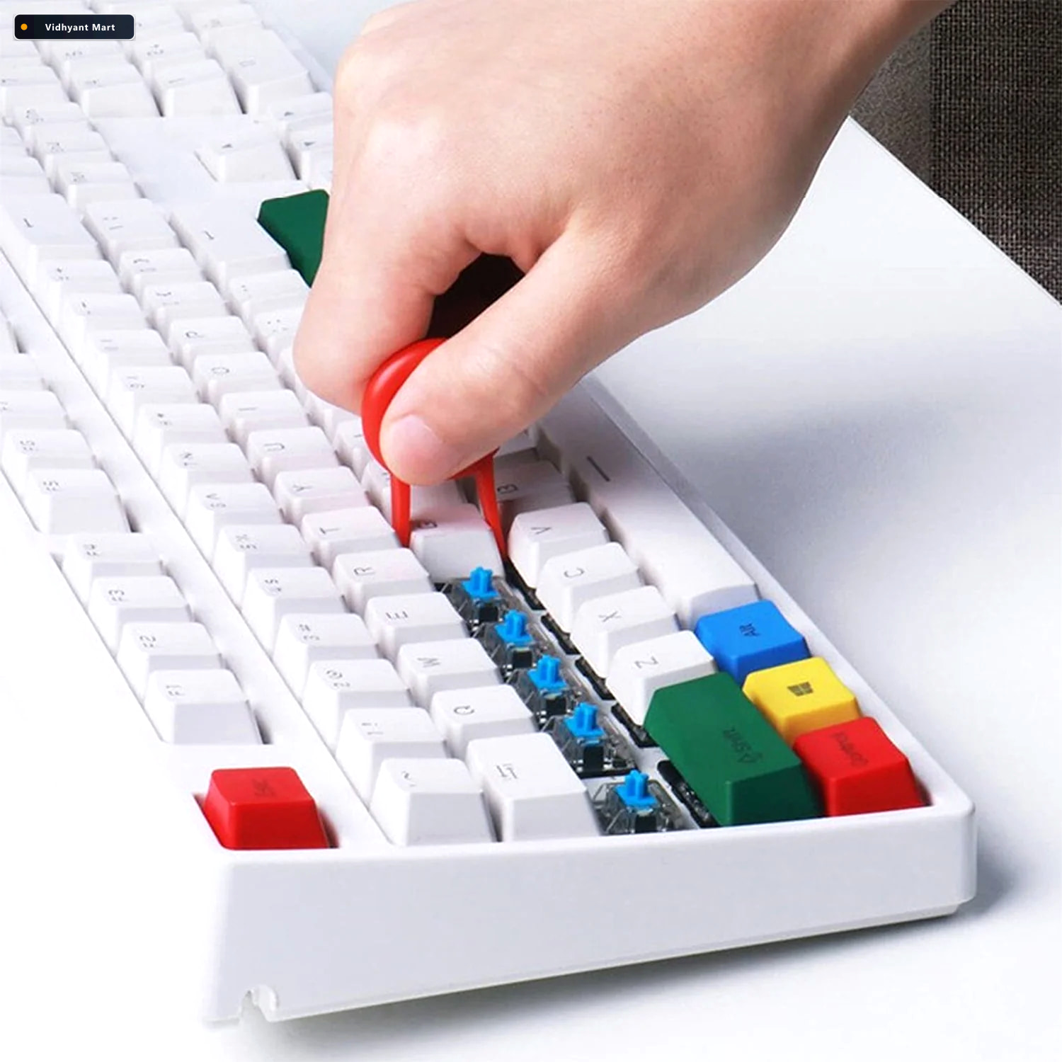 Vidhyant Mart Computer Cleaning Kit 5 In 1 Multi Function Pc Key 4