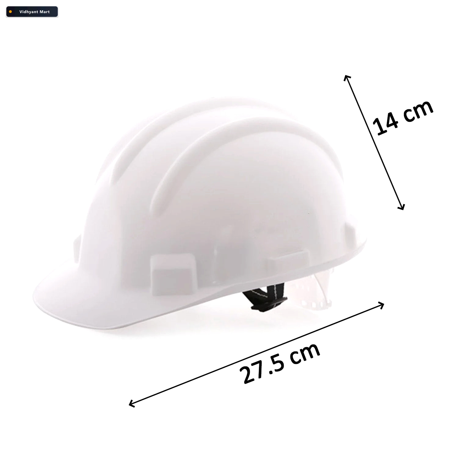 Vidhyant Mart Construction Safety Helmet Anti Smashing Head Prot 4