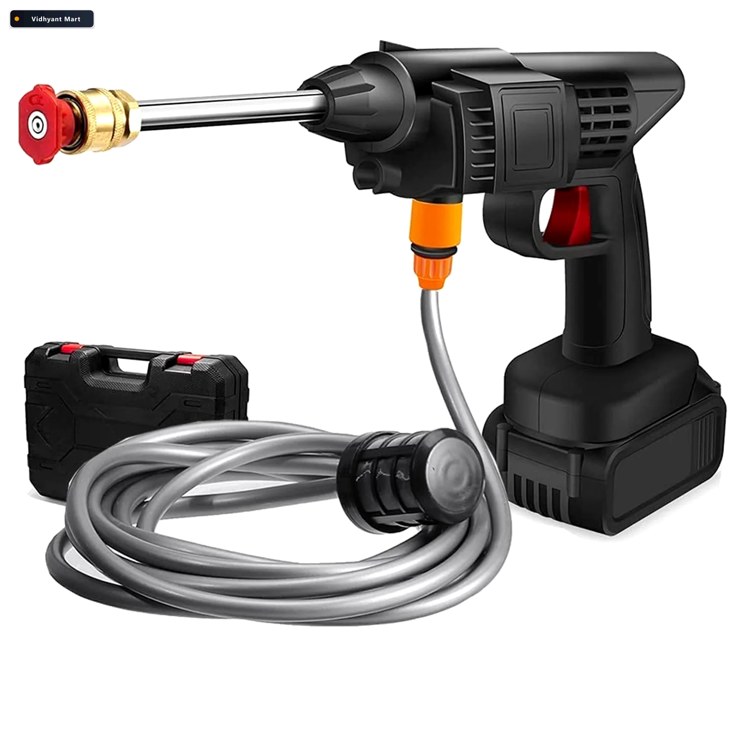 Vidhyant Mart Cordless Car Pressure Washer 48v Portable Cleaning 3