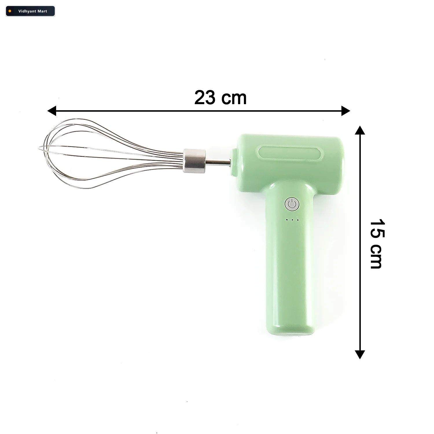 Vidhyant Mart Cordless Electric Whisk Rechargeable Handheld Mixe 4