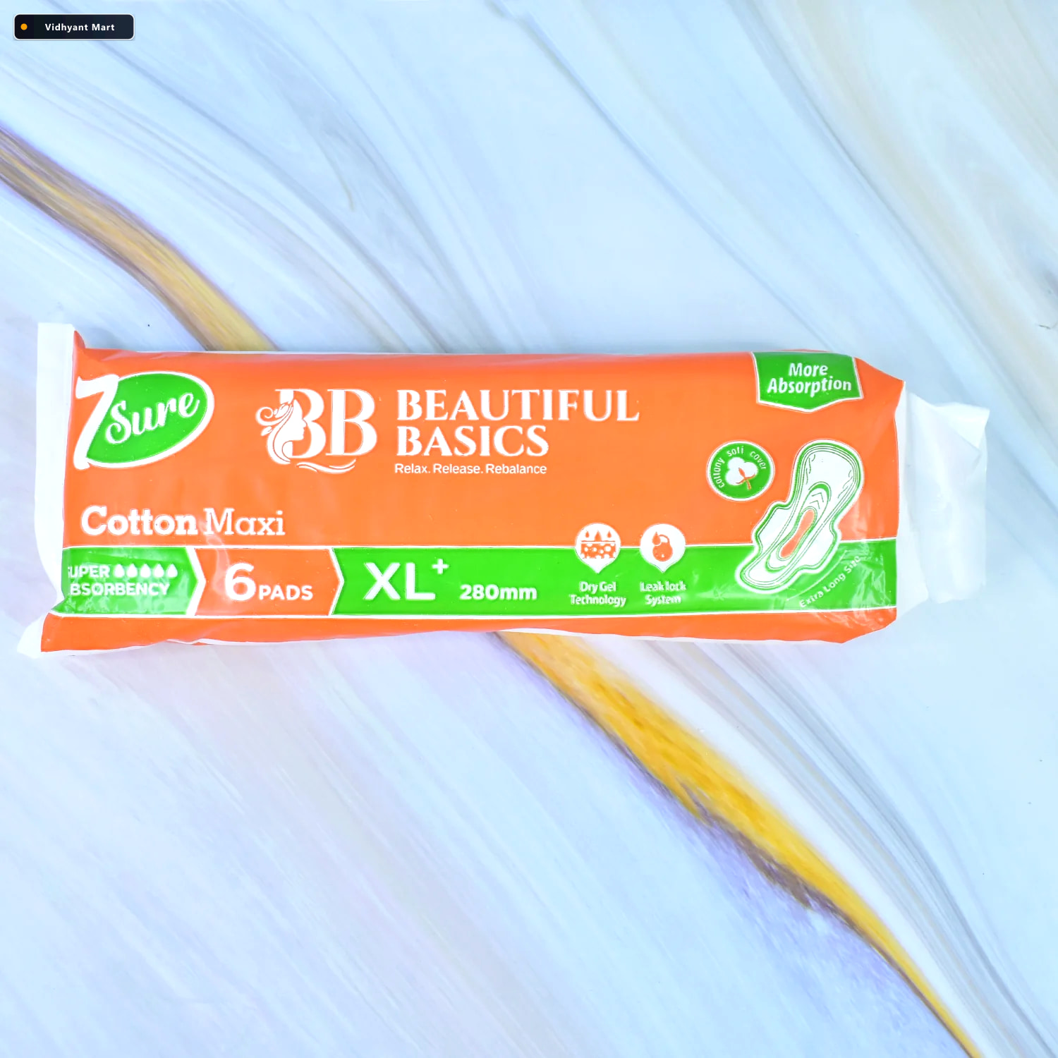 Vidhyant Mart Cotton Maxi Xl Sanitary Pads 280mm Super Absorbent 2