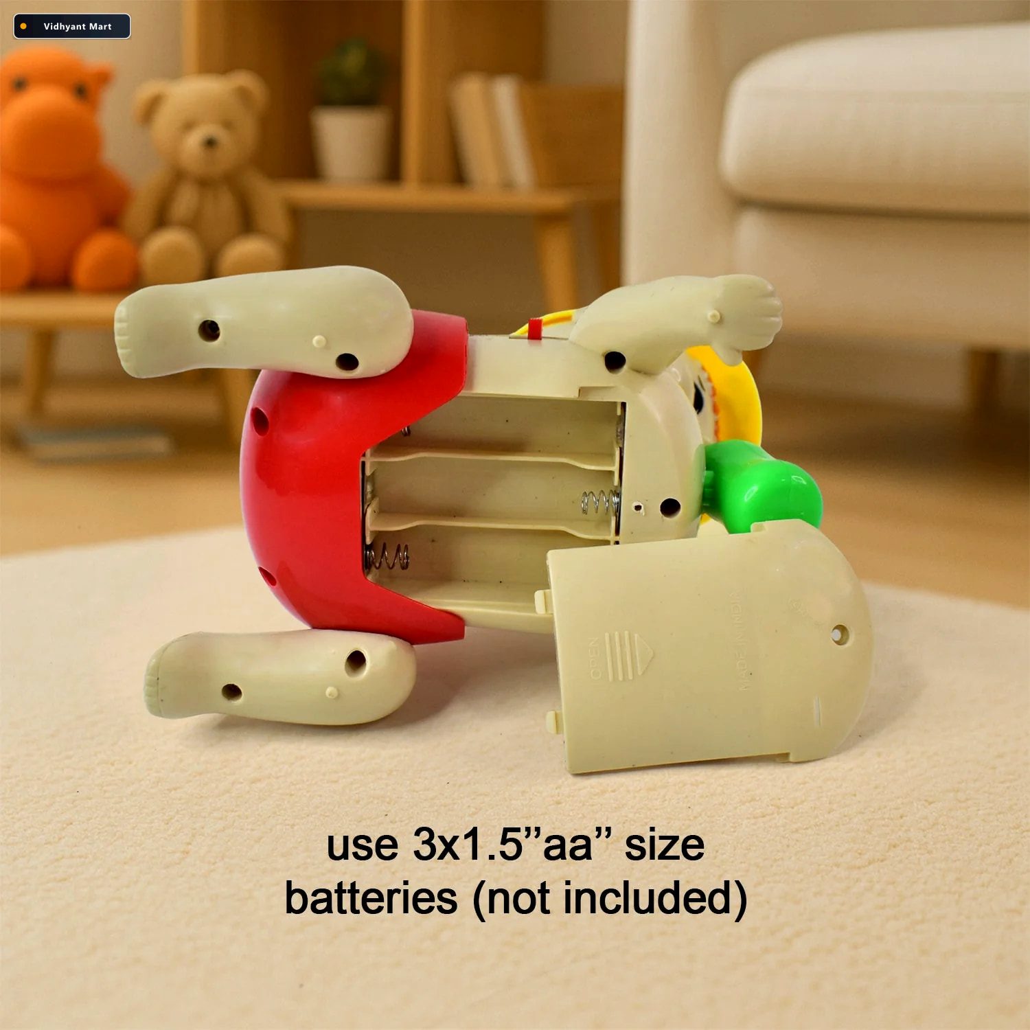 Vidhyant Mart Crawling Baby Toy With Music Lights Engaging Toddl 2
