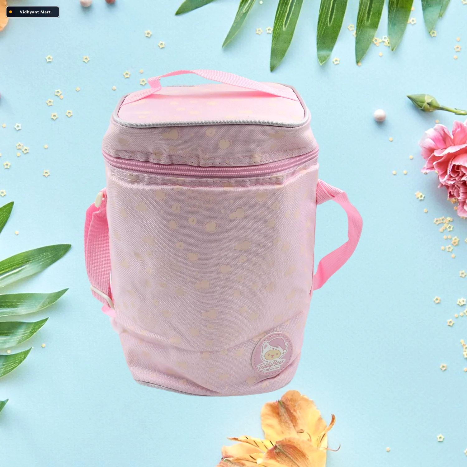 Vidhyant Mart Cute Animal Lunch Bag Reusable Spacious For Daily 4