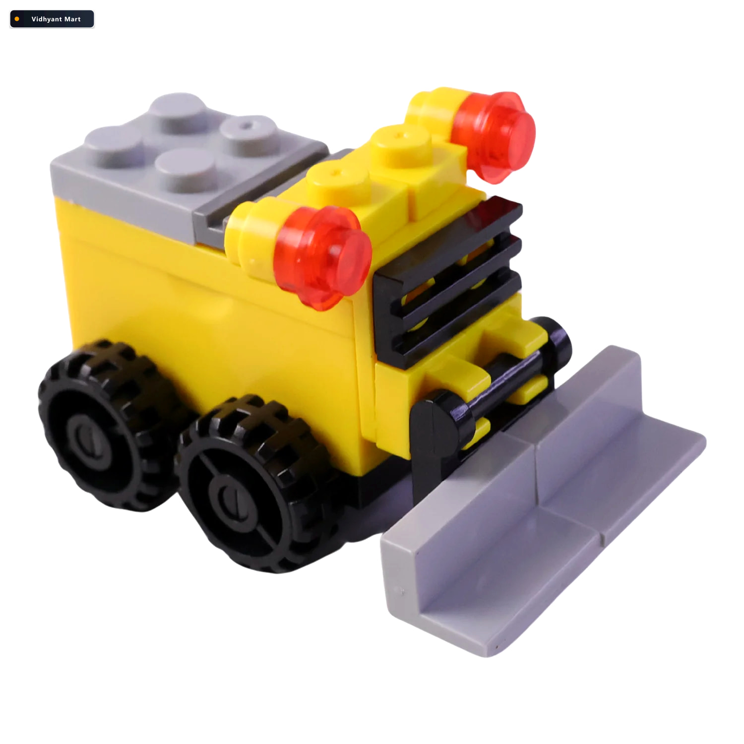 Vidhyant Mart Cute Bulldozer Pencil Sharpener Toy Fun Durable De 4