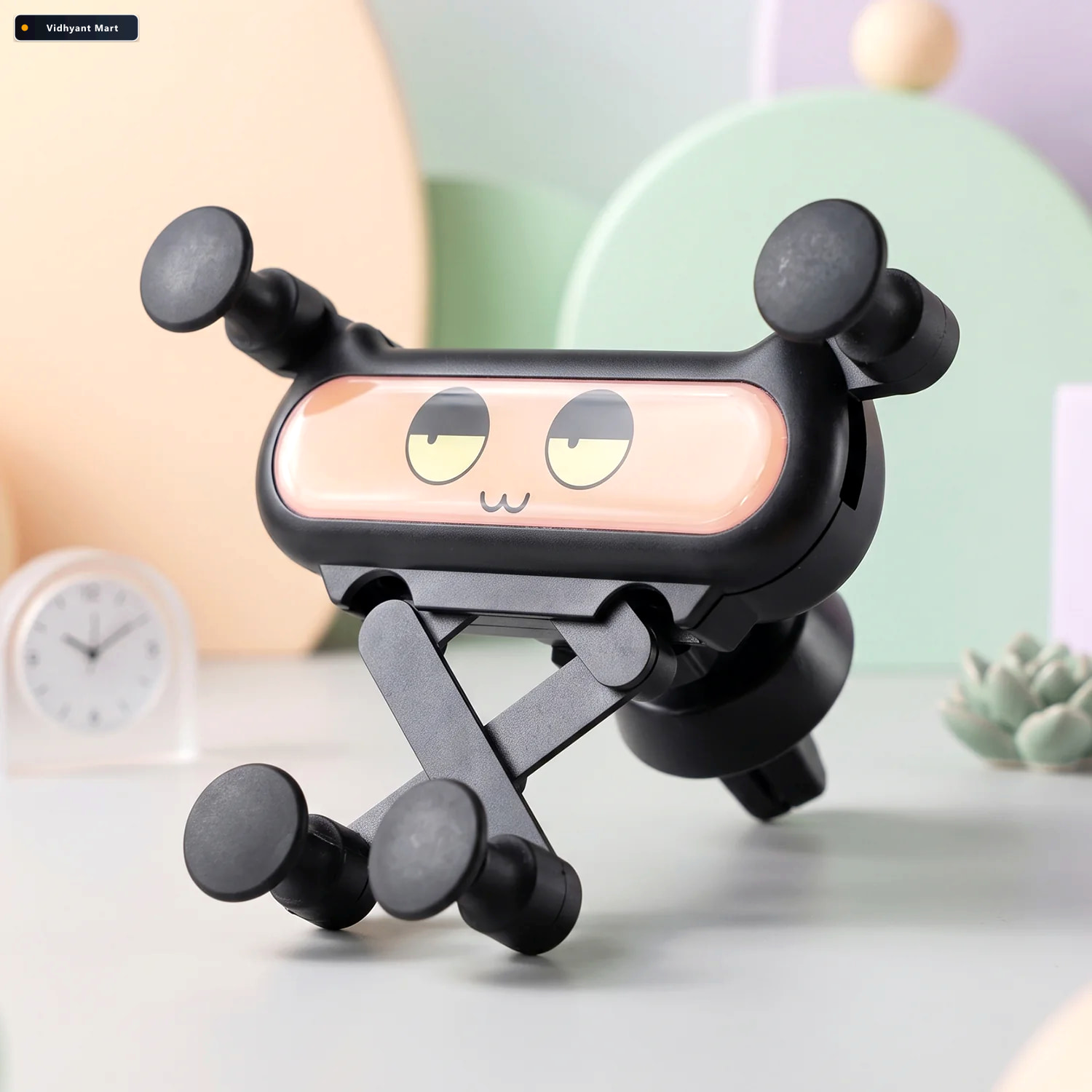 Vidhyant Mart Cute Car Mobile Phone Holder With Air Vent Mount A 3