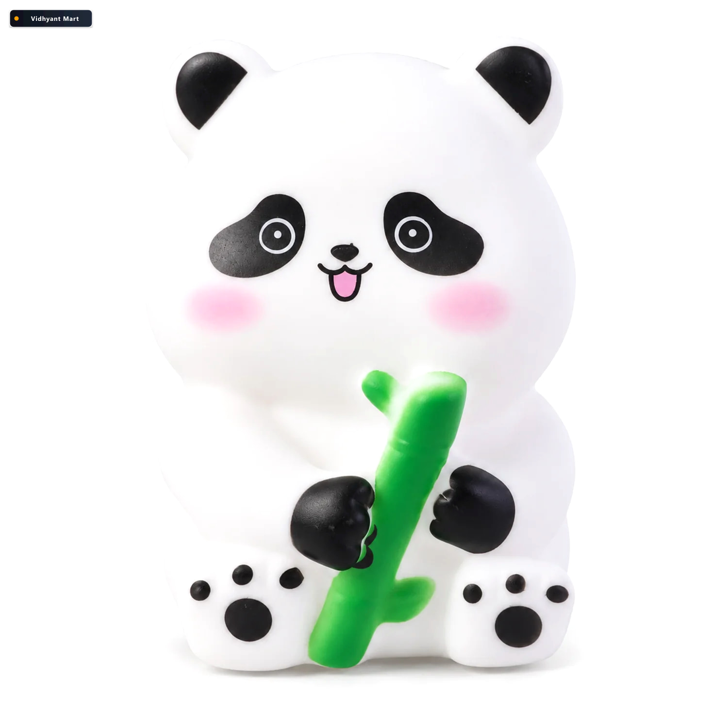 Vidhyant Mart Cute Panda Hugging Bamboo Led Night Lamp For Bedsi 4