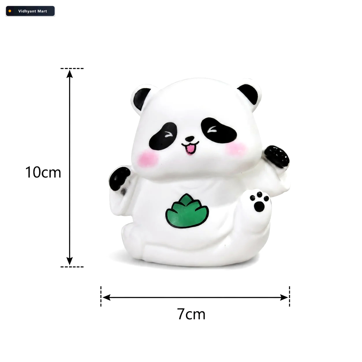 Vidhyant Mart Cute Panda Showpiece Night Light For Kids Room Tab 5