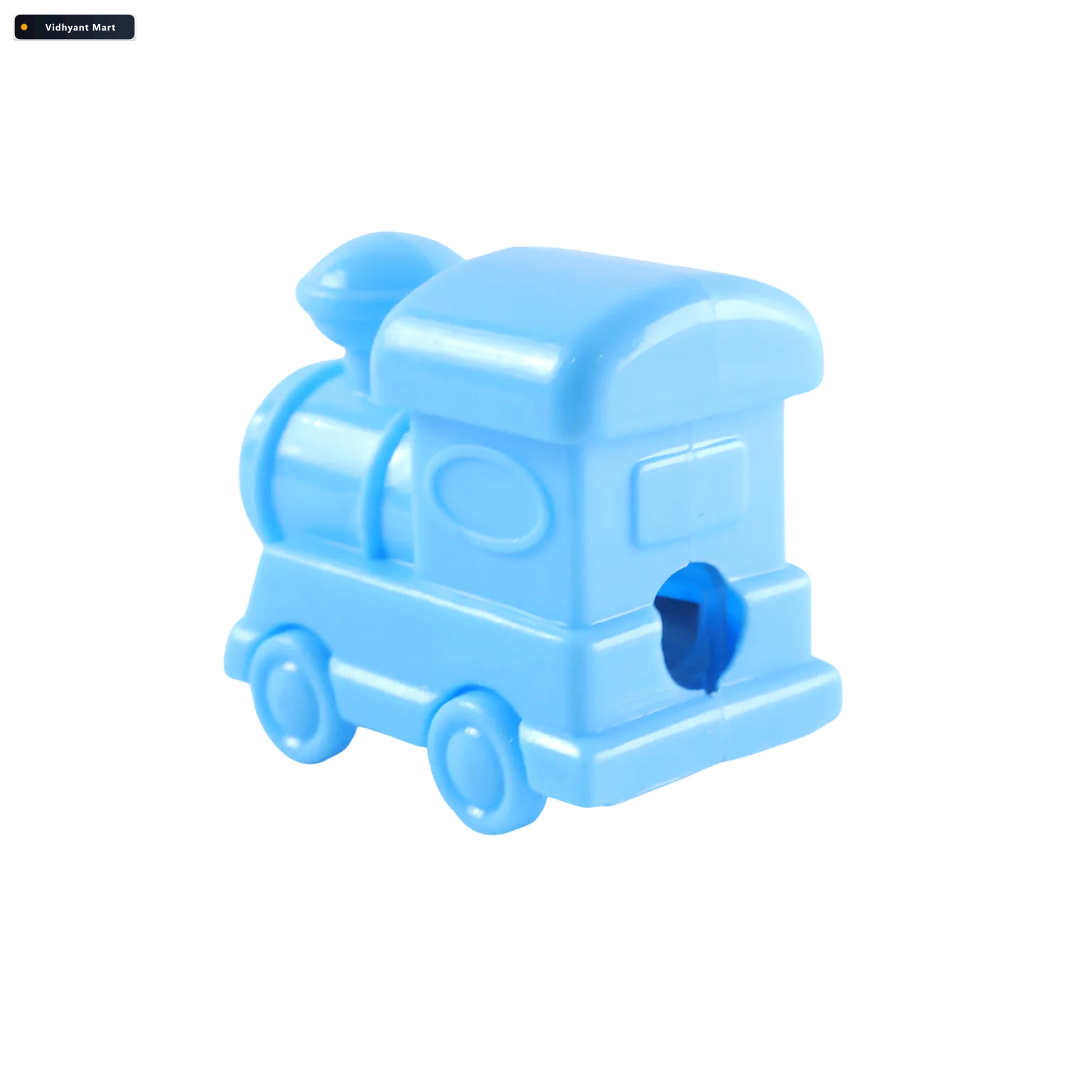 Vidhyant Mart Cute Train Shape Double Hole Pencil Sharpener For 4