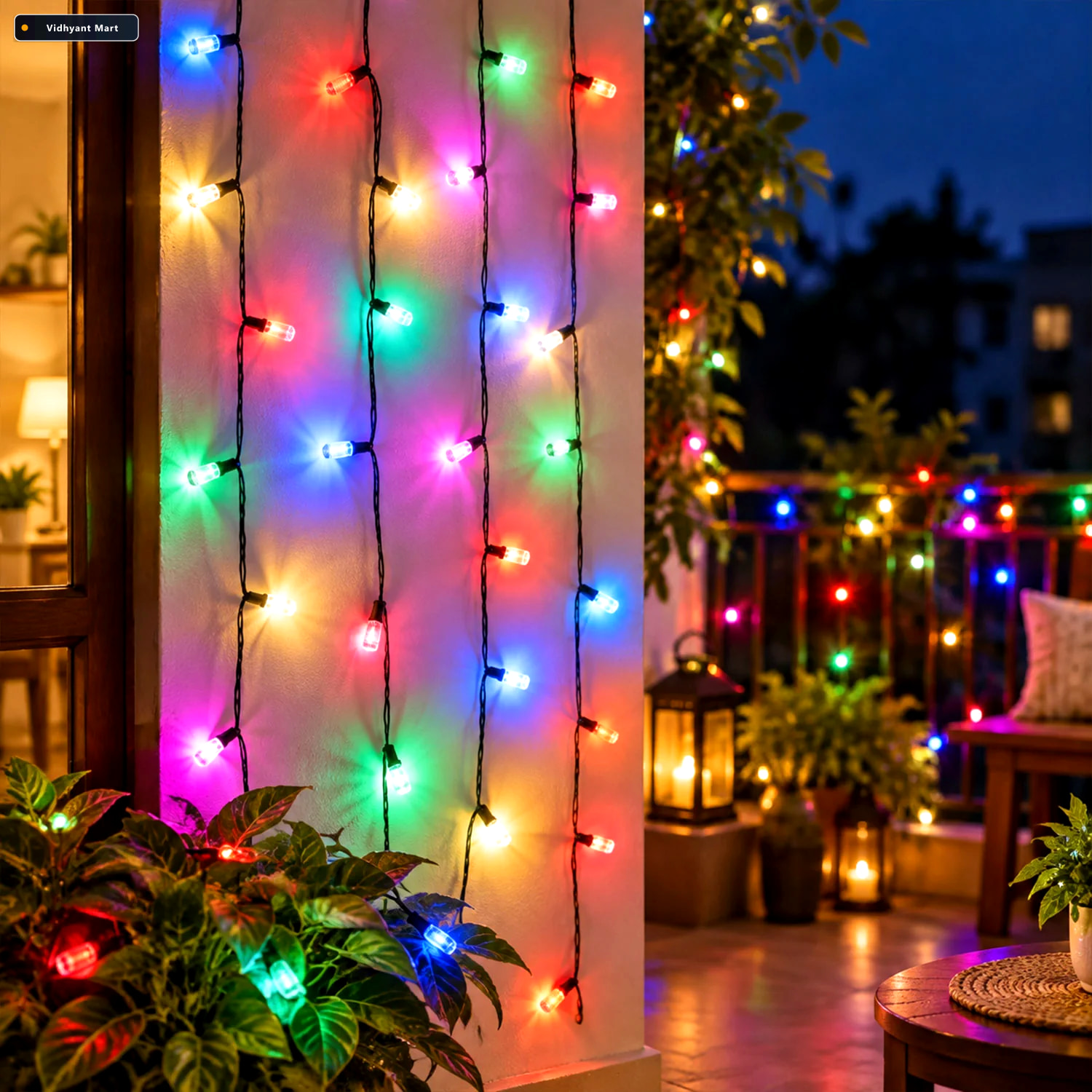 Vidhyant Mart Decorative Led String Light Series For Home And Wi 2