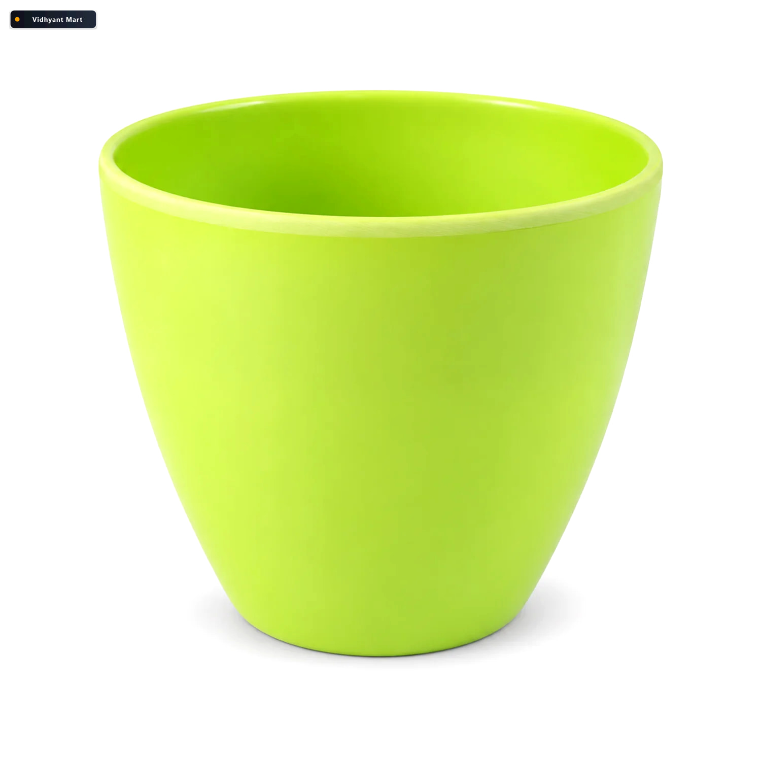 Vidhyant Mart Decorative Plastic Flower Pot With Smooth Finish F 4