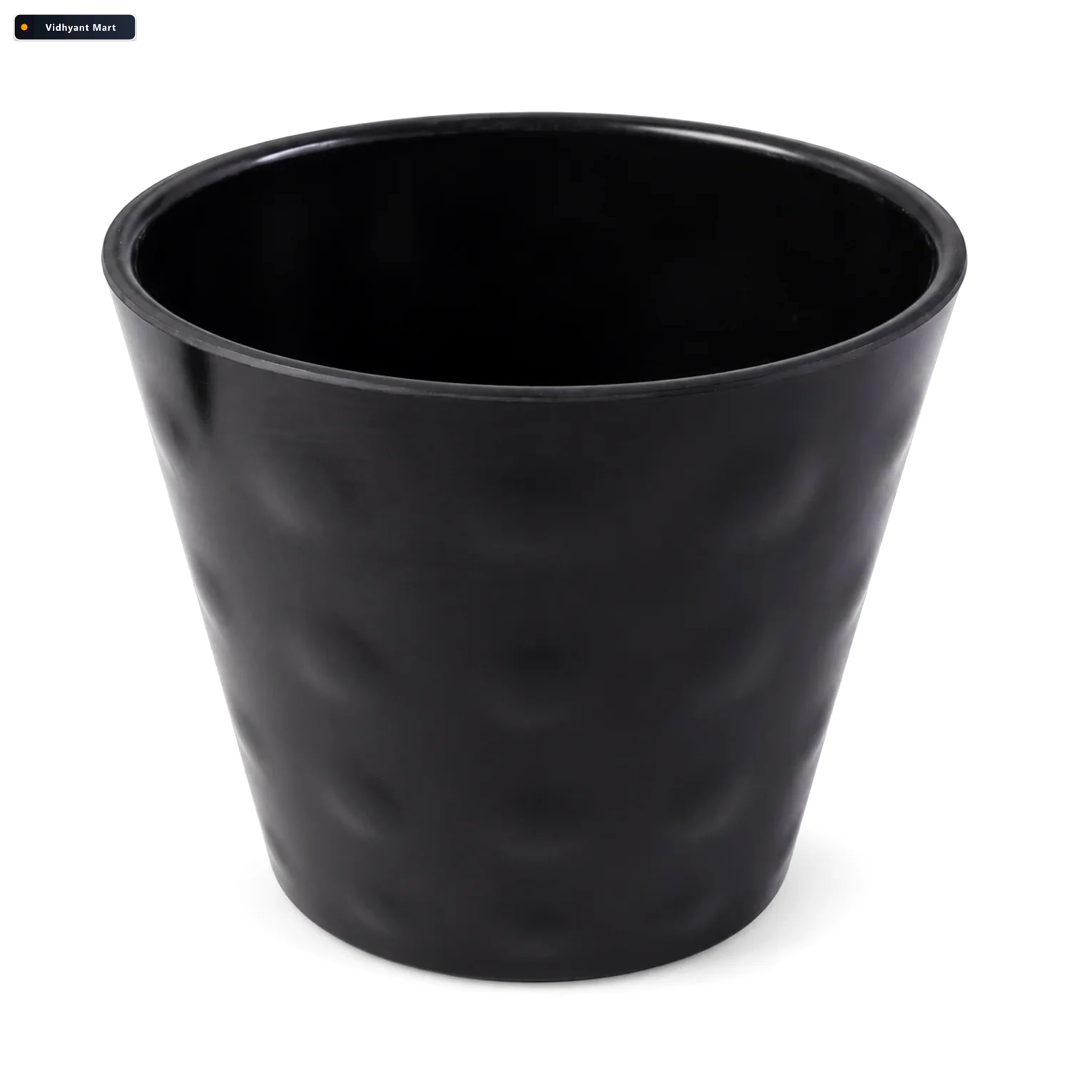 Vidhyant Mart Decorative Round Plastic Flower Pot For Indoor And 4