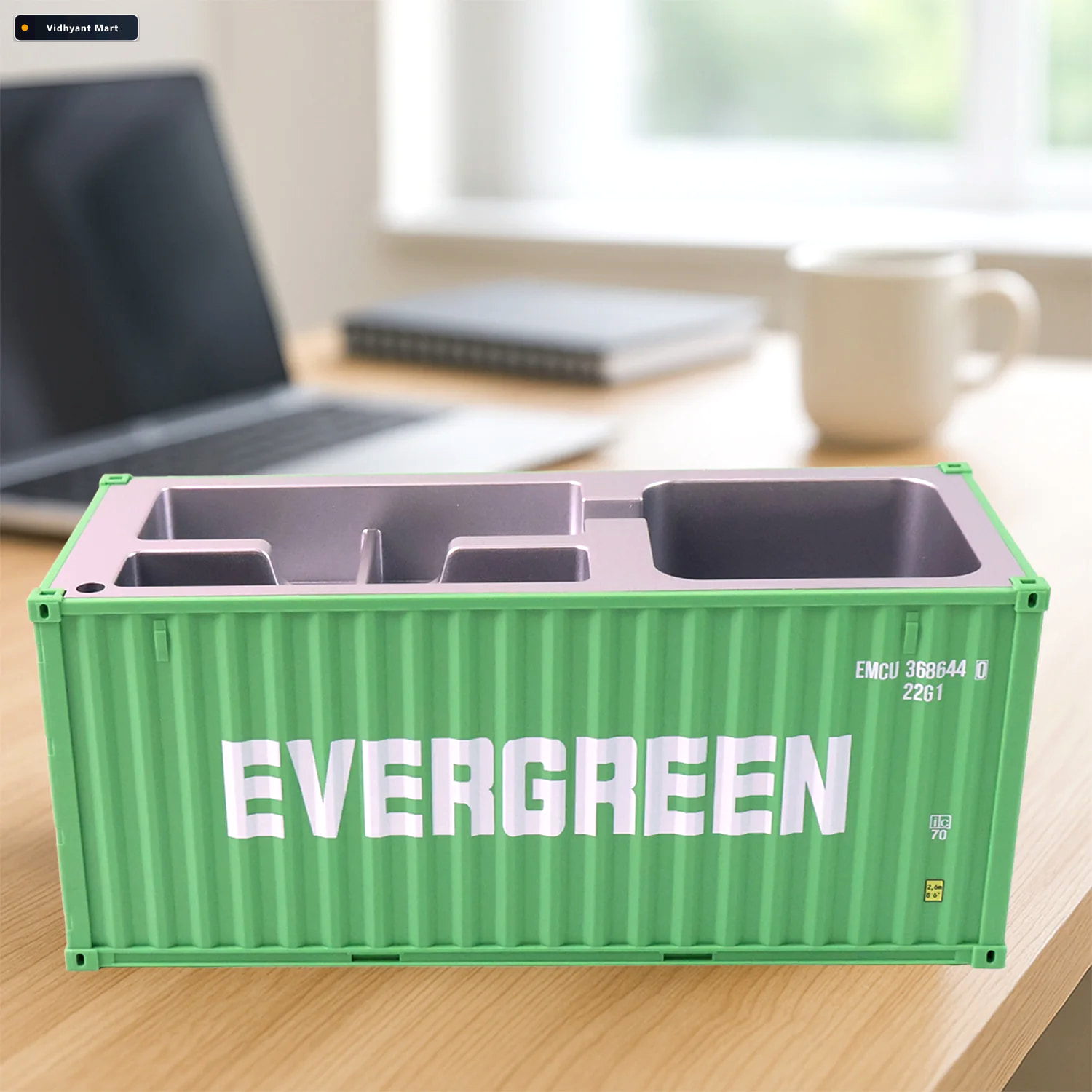 Vidhyant Mart Desk Organizer Multi Compartment Container Style S 3