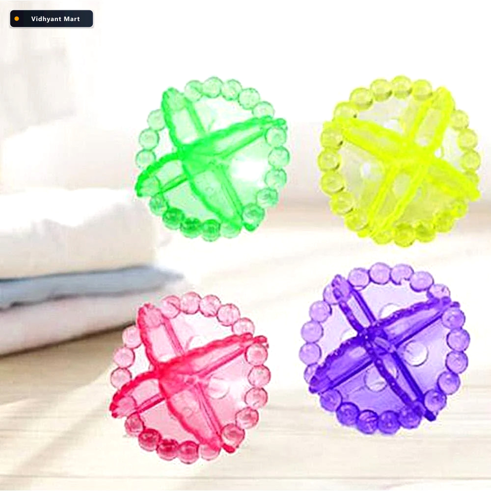 Vidhyant Mart Detergent Free Laundry Balls 4 Pcs For Eco Friendl 2