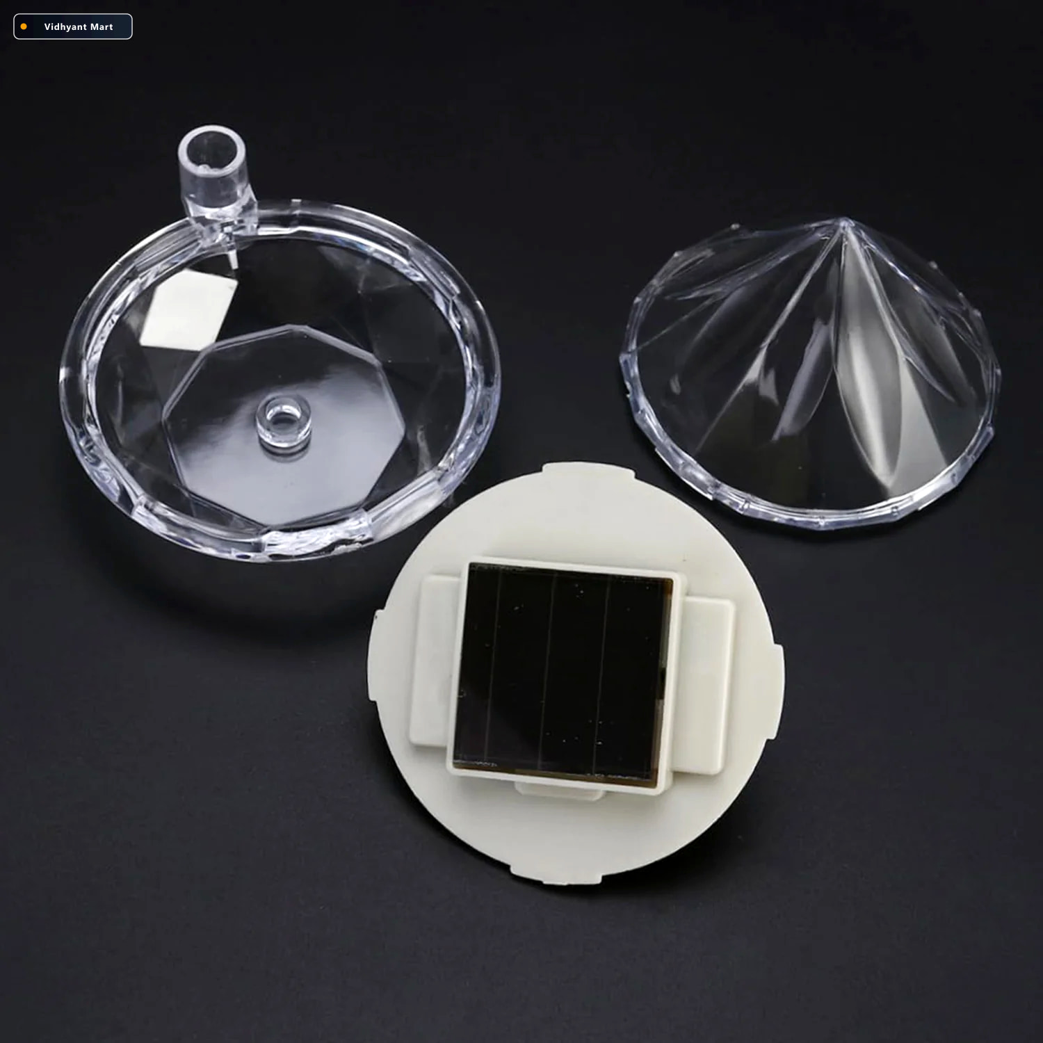 Vidhyant Mart Diamond Solar Garden Lights Elegant Waterproof Led 2