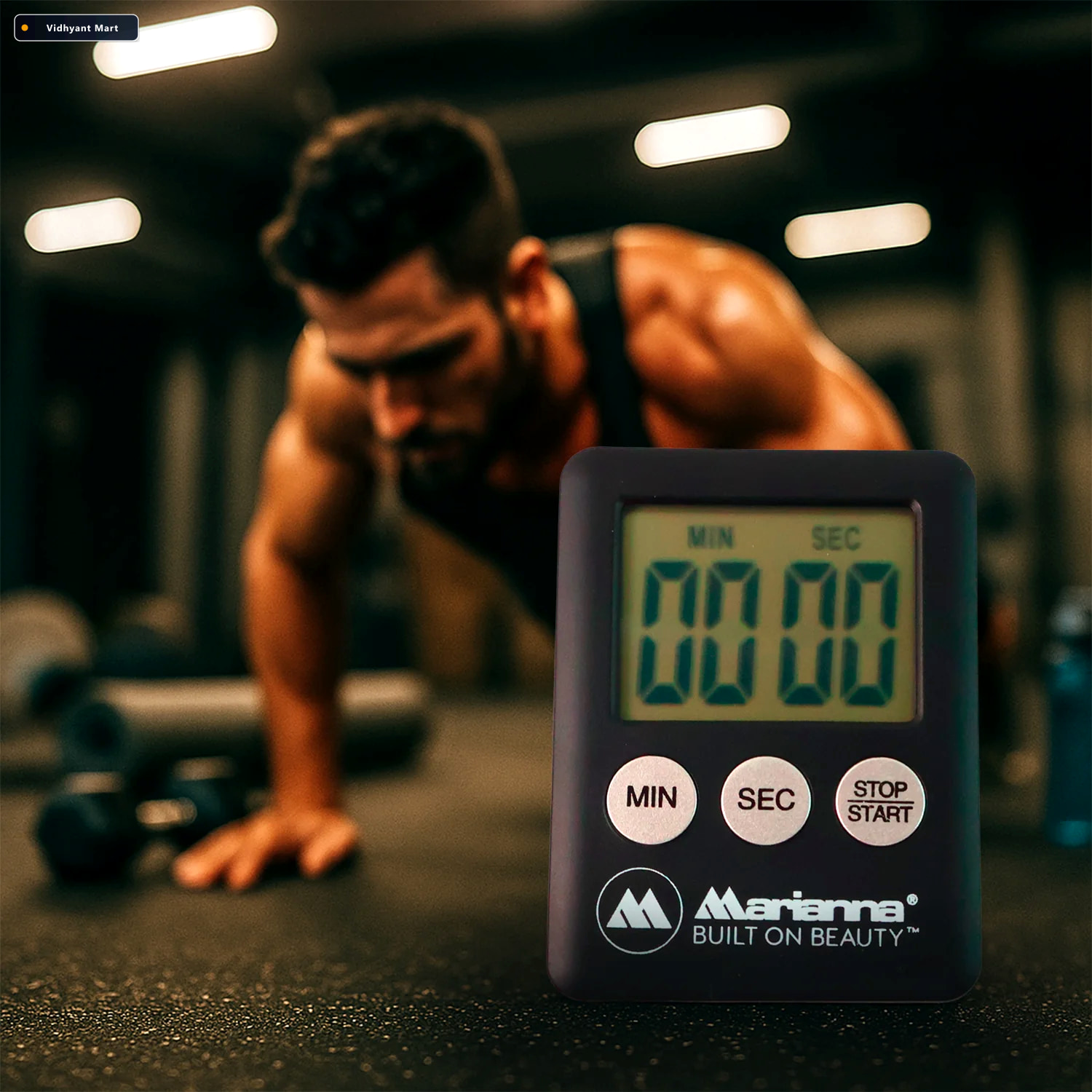 Vidhyant Mart Digital Kitchen Timer Large Display Loud Alarm Mag 4