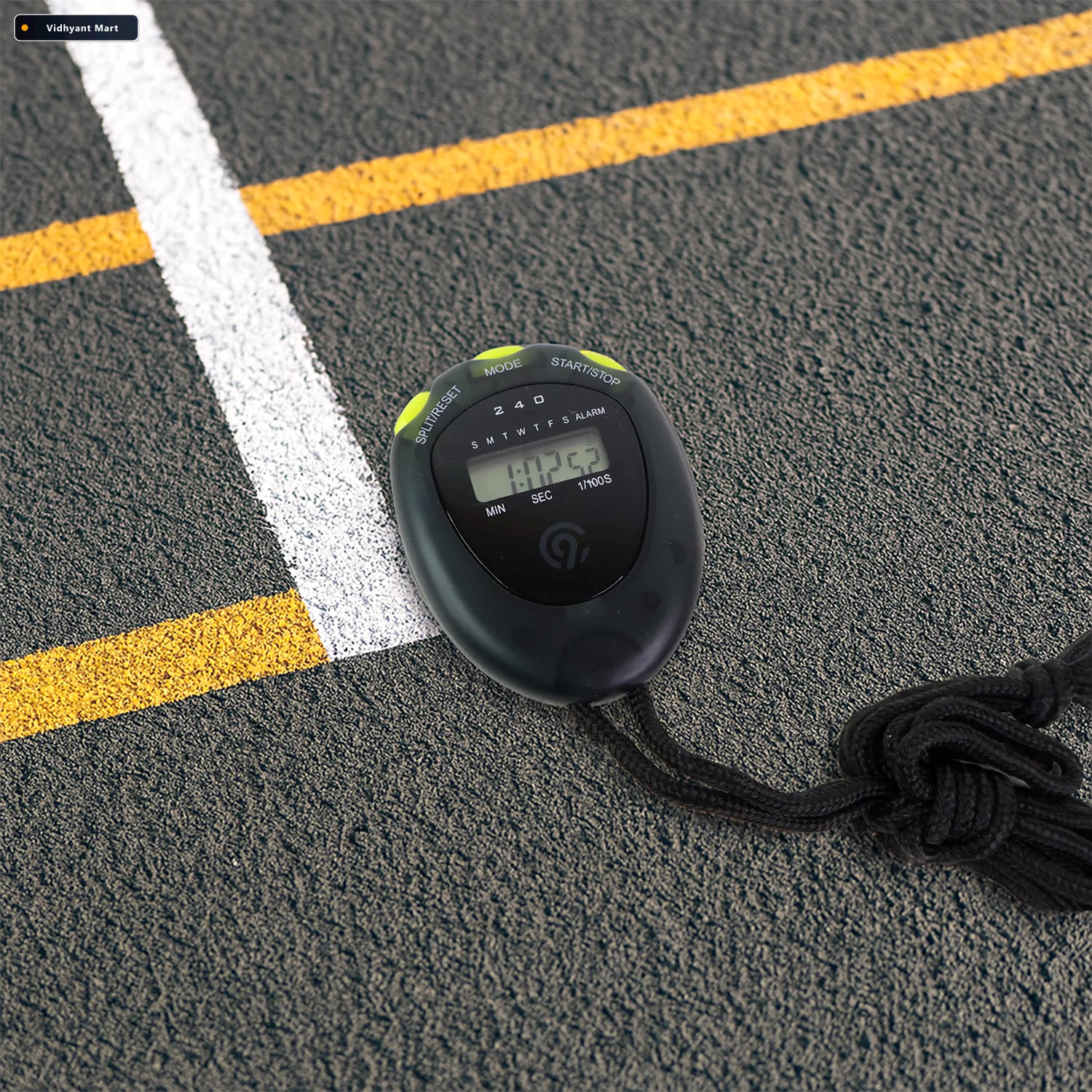 Vidhyant Mart Digital Sports Stopwatch Precise Split Timing Alar 2