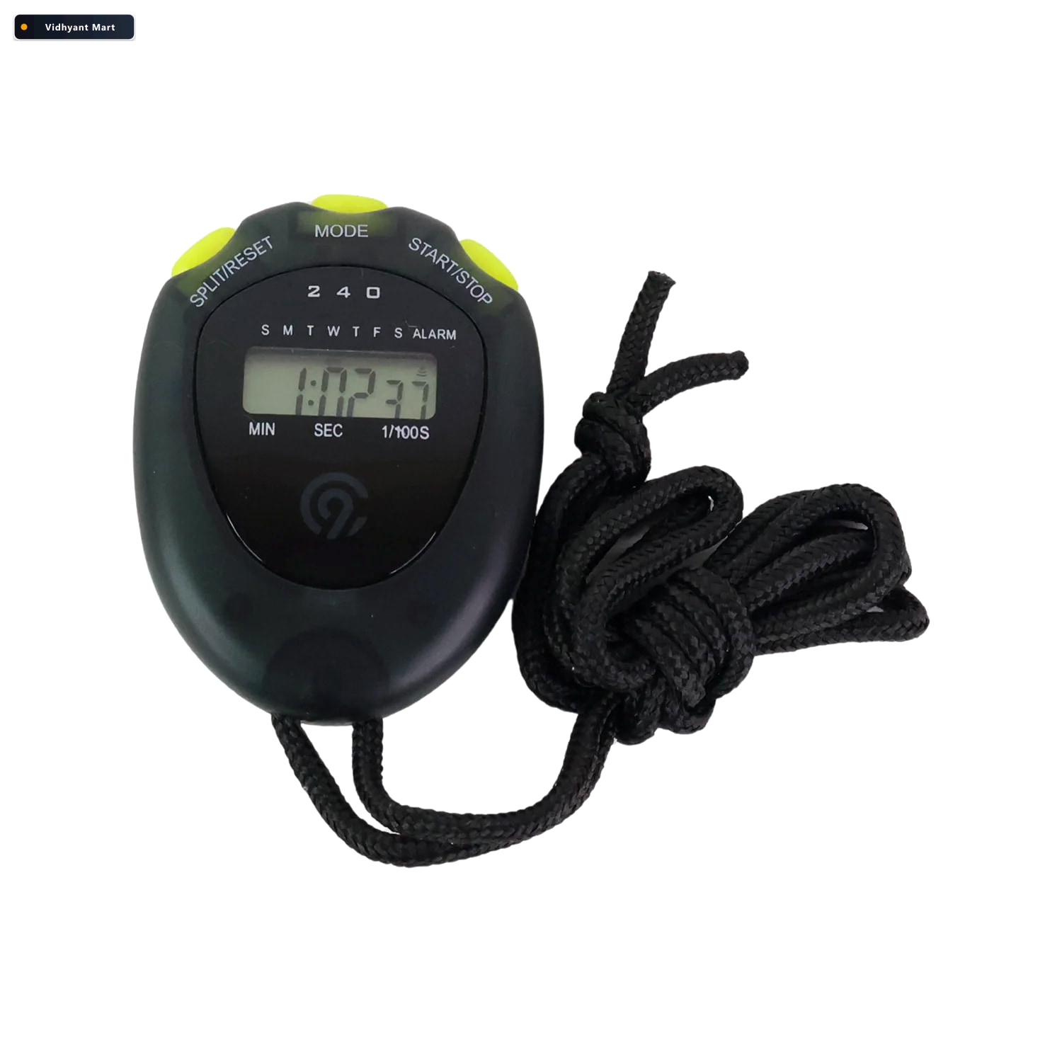 Vidhyant Mart Digital Sports Stopwatch Precise Split Timing Alar 4