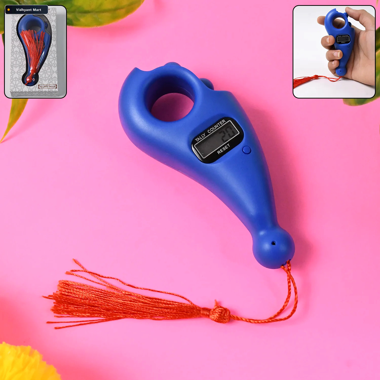 Vidhyant Mart Digital Tasbih Counter Adjustable Finger Ring Jap 2