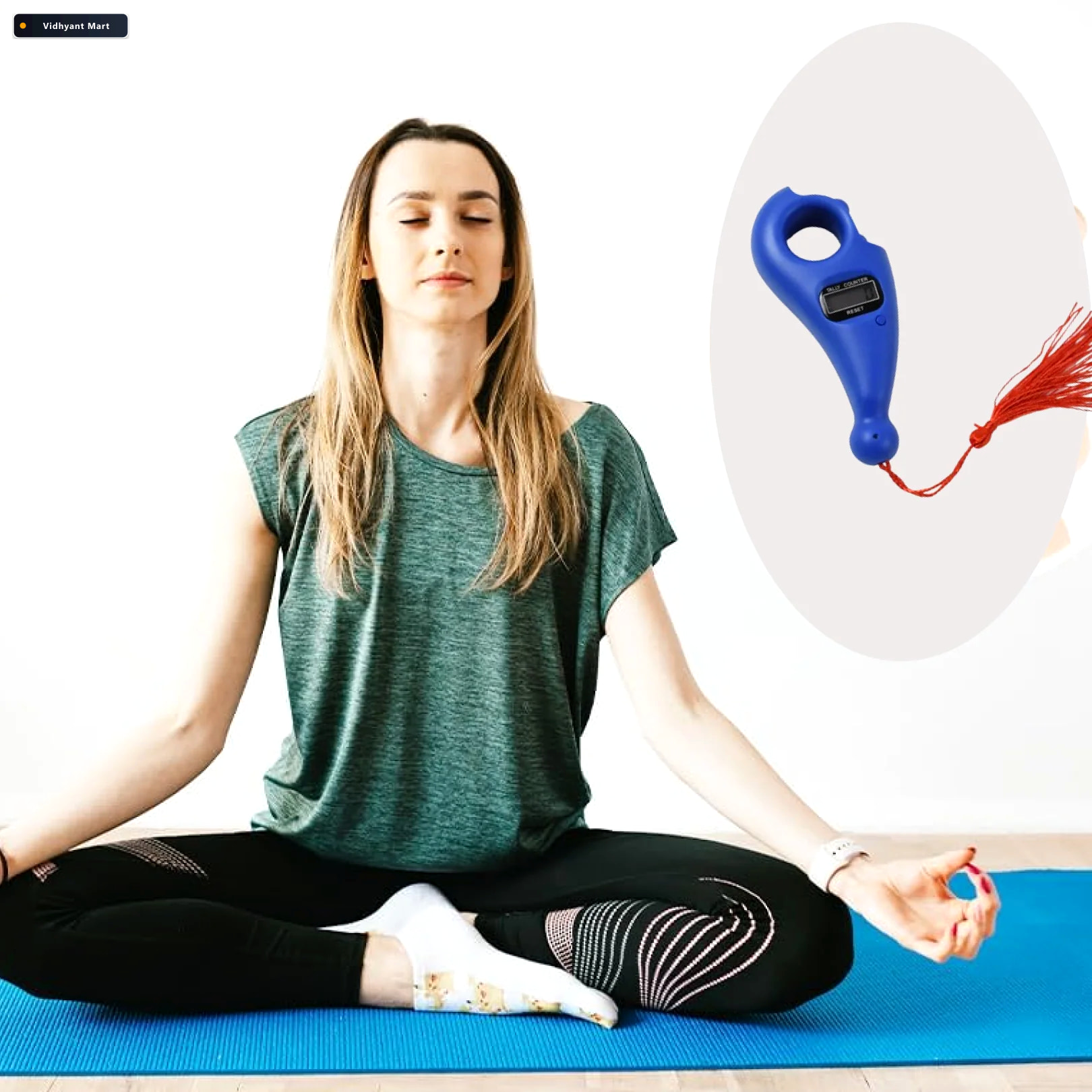Vidhyant Mart Digital Tasbih Counter Adjustable Finger Ring Jap 3