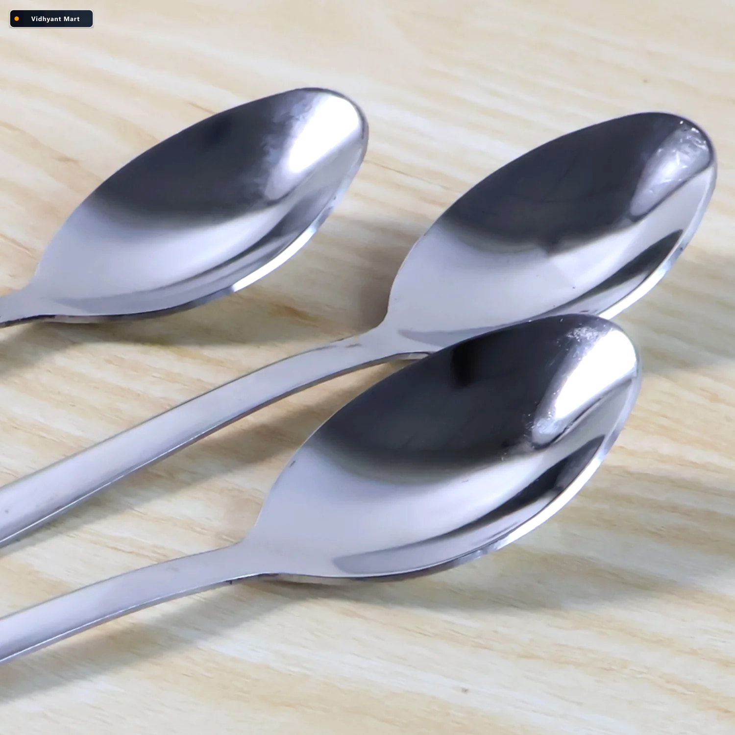 Vidhyant Mart Dining Spoons 3 Pc Set Rust Resistant Comfortable 2