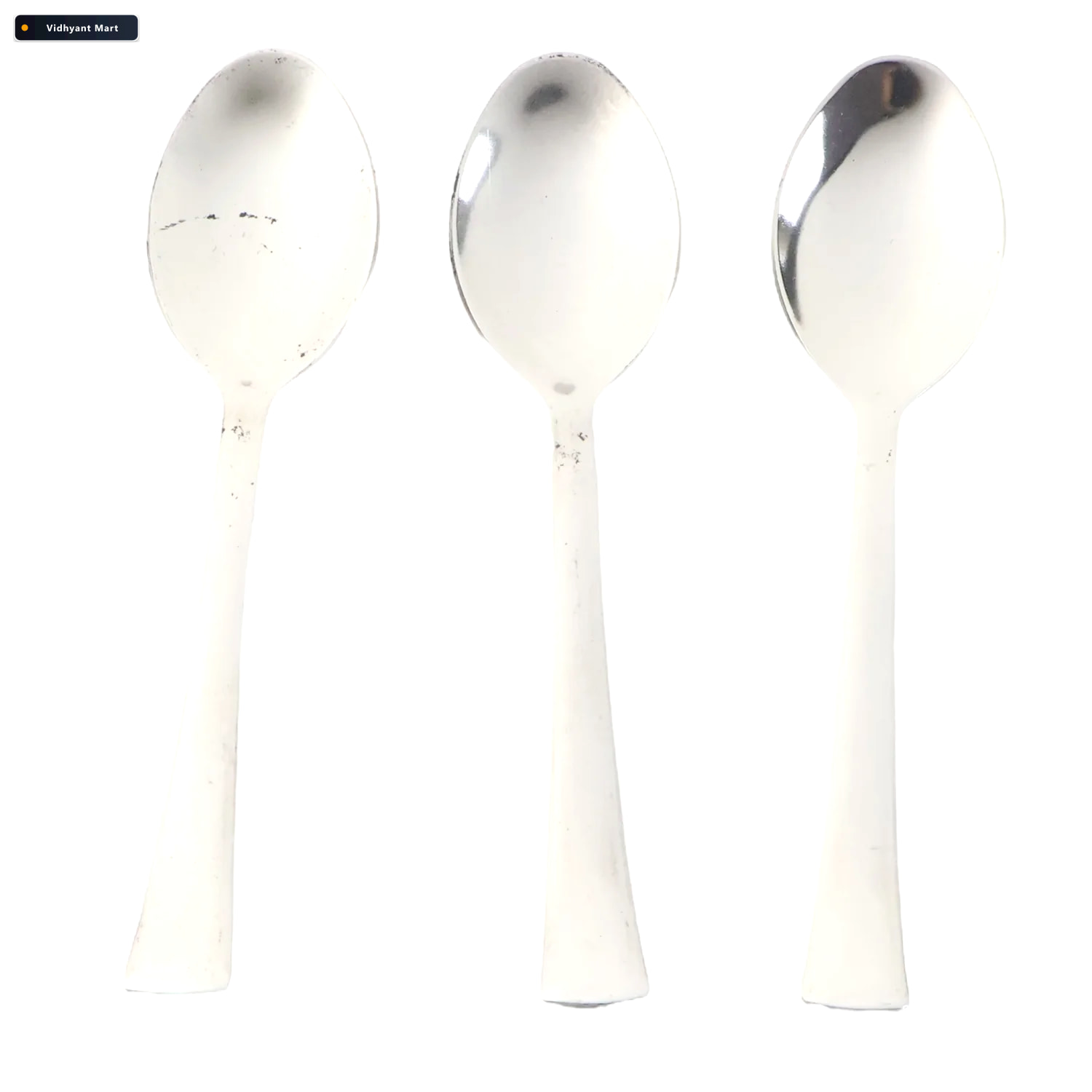 Vidhyant Mart Dining Spoons 3 Pc Set Rust Resistant Comfortable 4