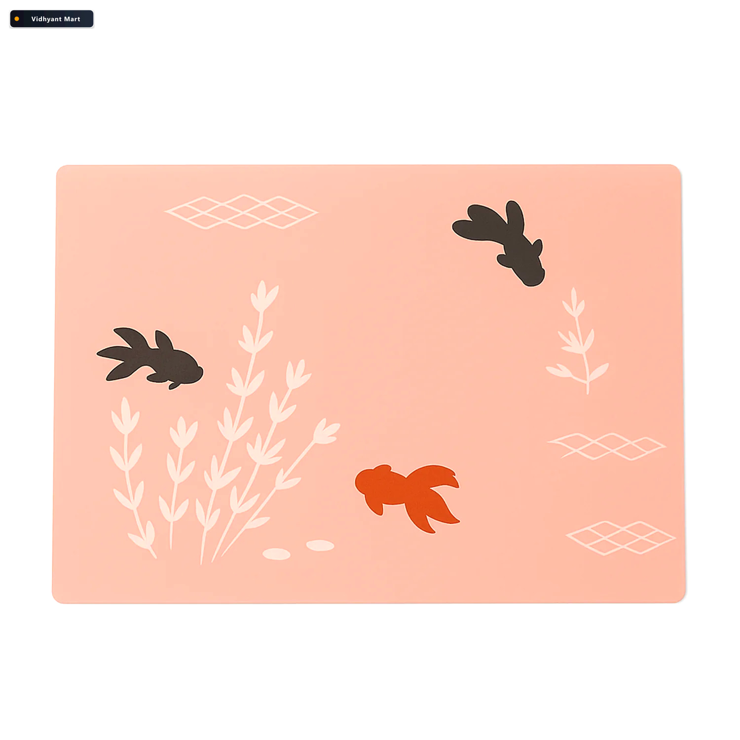 Vidhyant Mart Dining Table Placemats Elegant Heat Resistant Fish 4