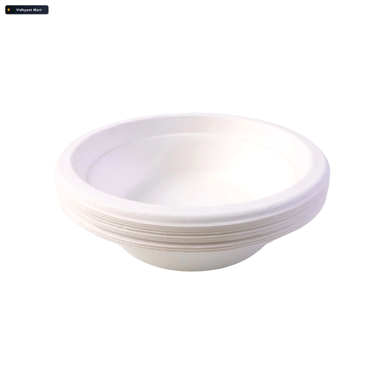 Vidhyant Mart Disposable Food Serving Bowl Set 360ml Capacity 10 4