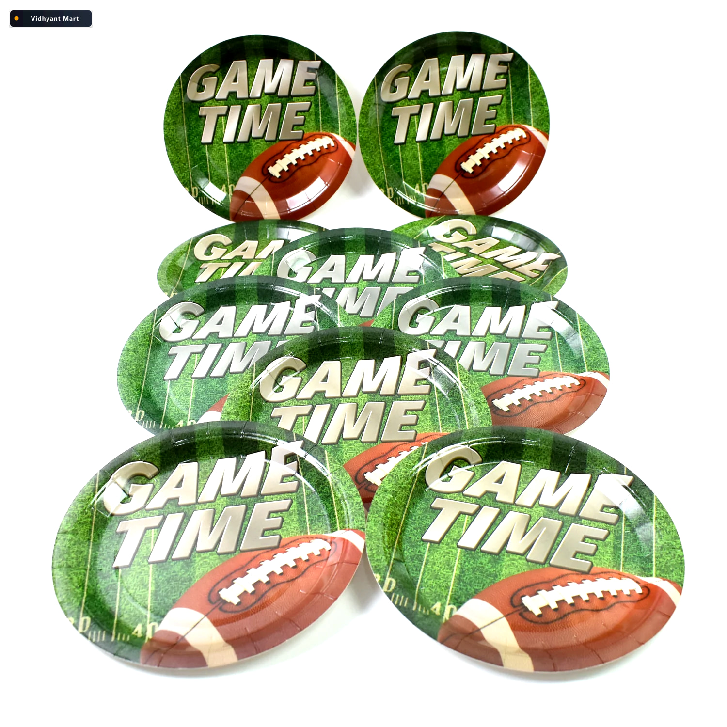 Vidhyant Mart Disposable Paper Plates Festive Birthday Set Jubil 3