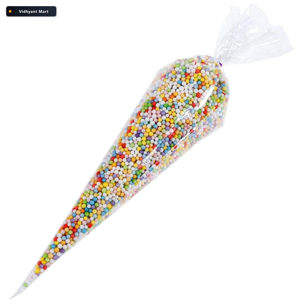 Vidhyant Mart Disposable Piping Bags 100 Pcs Small Set For Preci 3