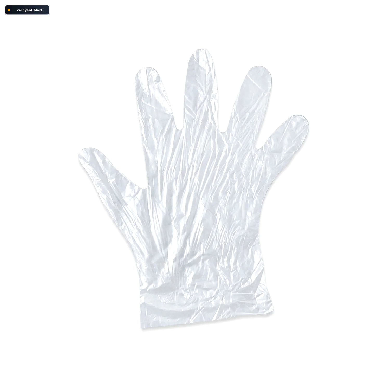Vidhyant Mart Disposable Plastic Gloves Pack Of 100 For Kitchen 3